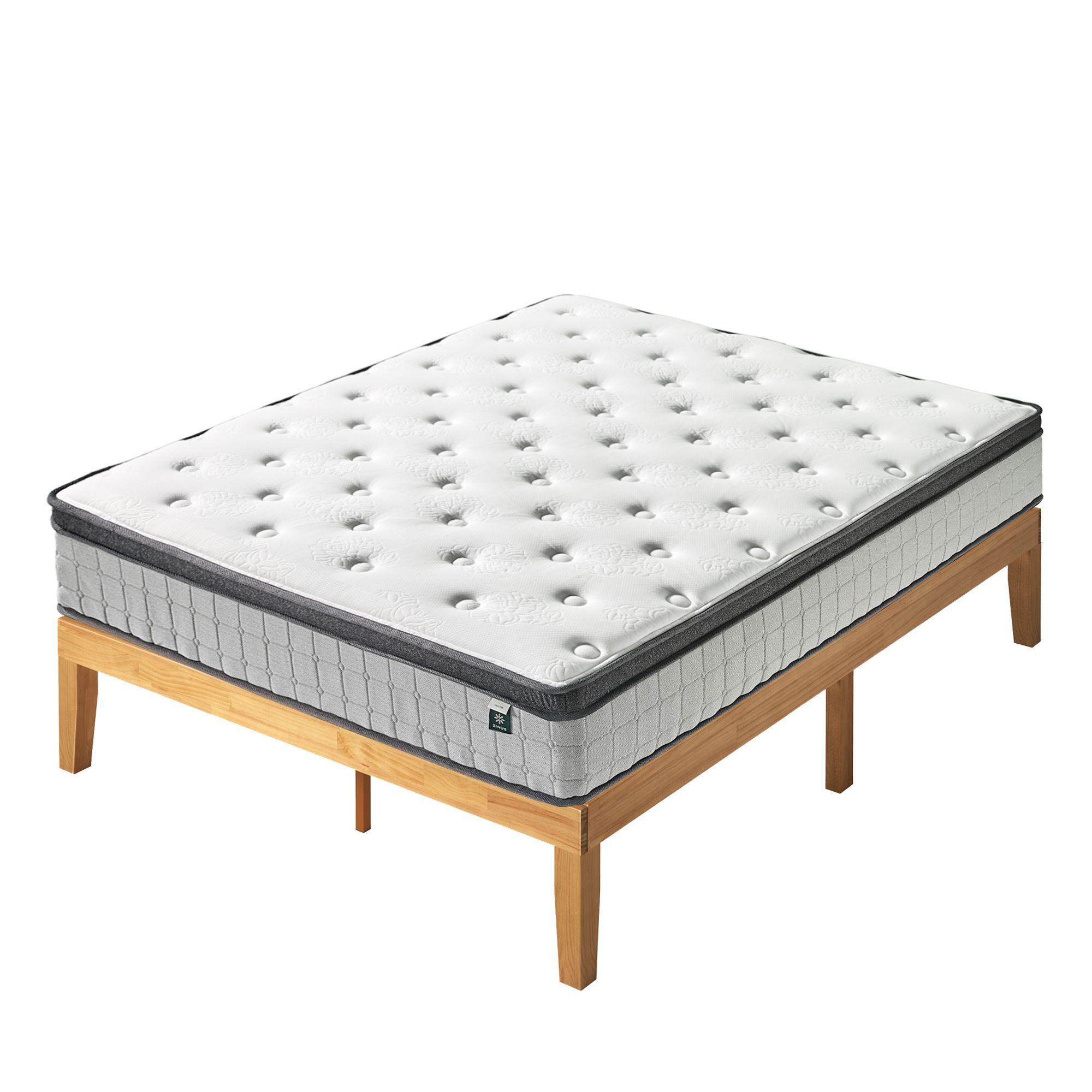 Cama Moiz Zinus King Resortes Pocket-0