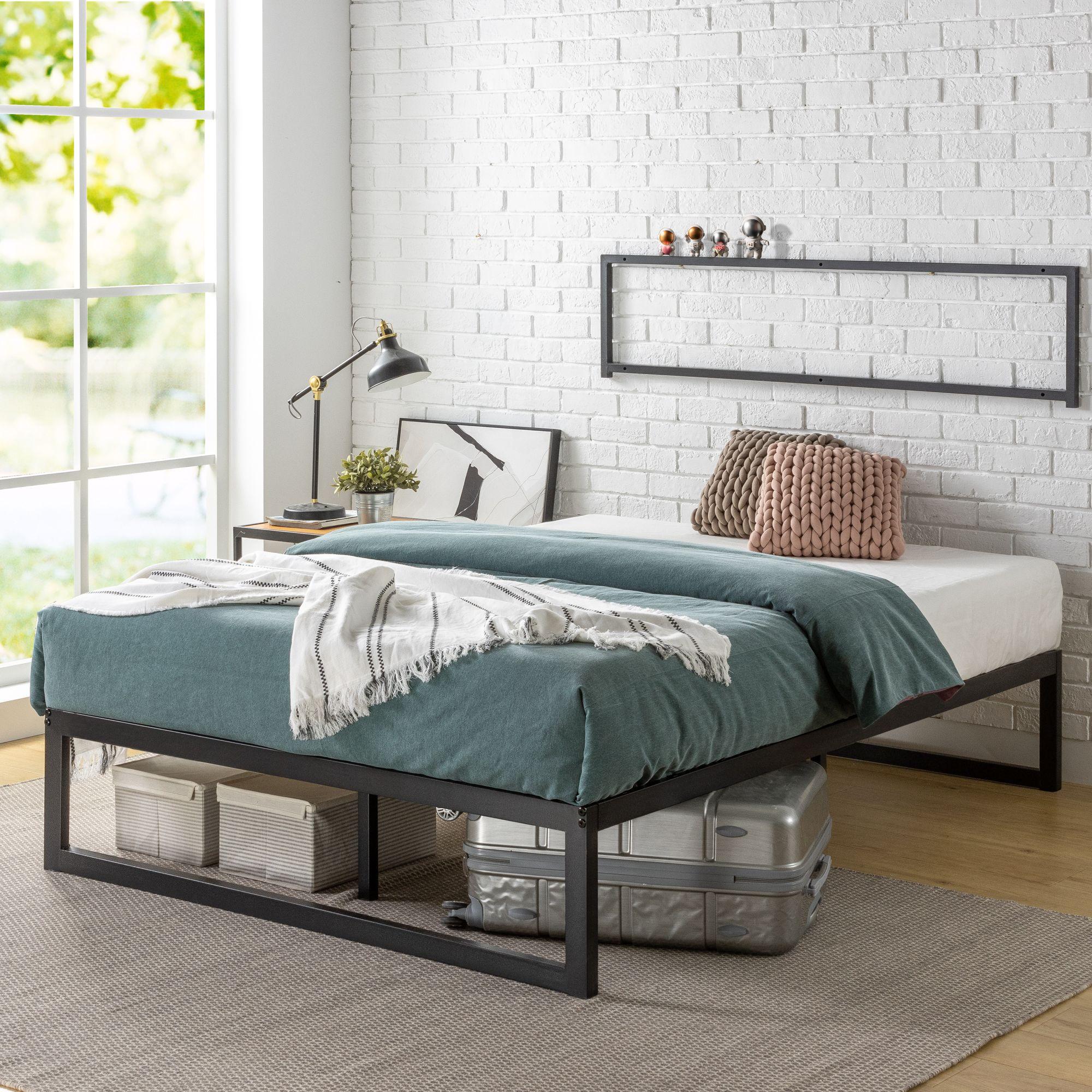 Cama Abel Zinus 1.5 Plazas Long Resortes Pocket-1