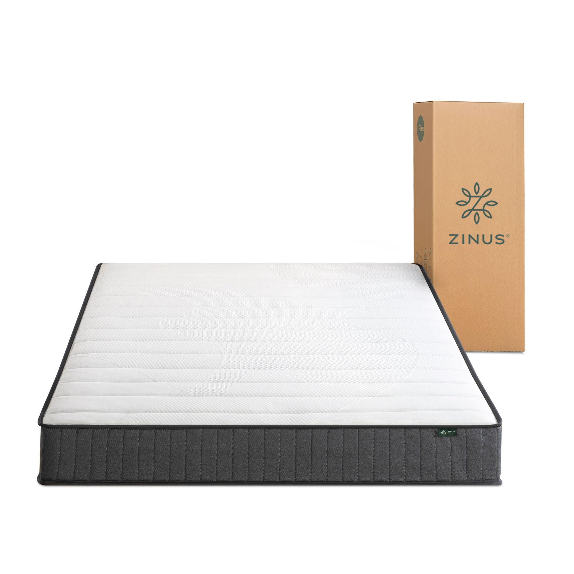 Cama Abel Zinus 1.5 Plazas Long Resortes Pocket-4