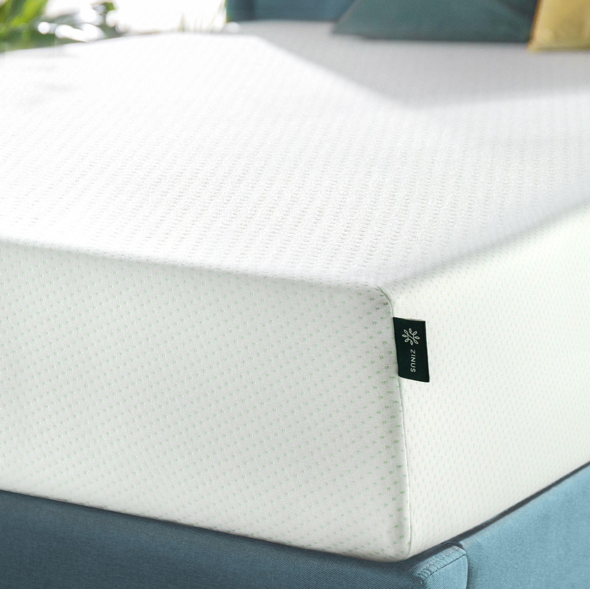 Colchón 1.5 plazaslong espuma Zinus Memory Foam 105x200x20cm-3