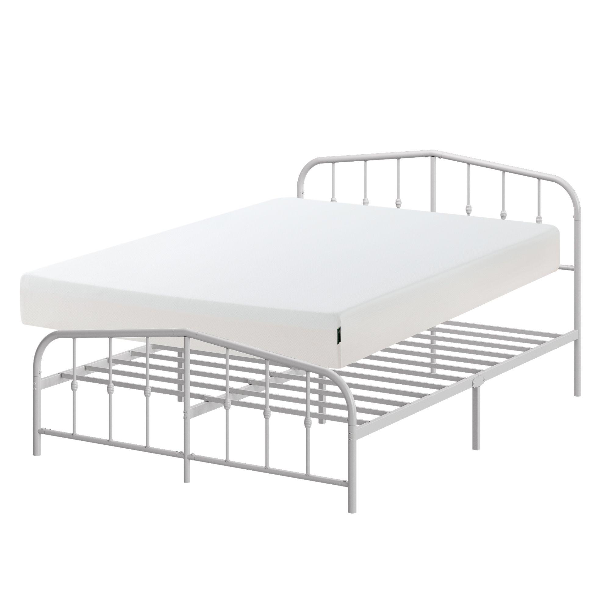 Cama Heidi Zinus Colchon Espuma 20cms 2 Plazas-3