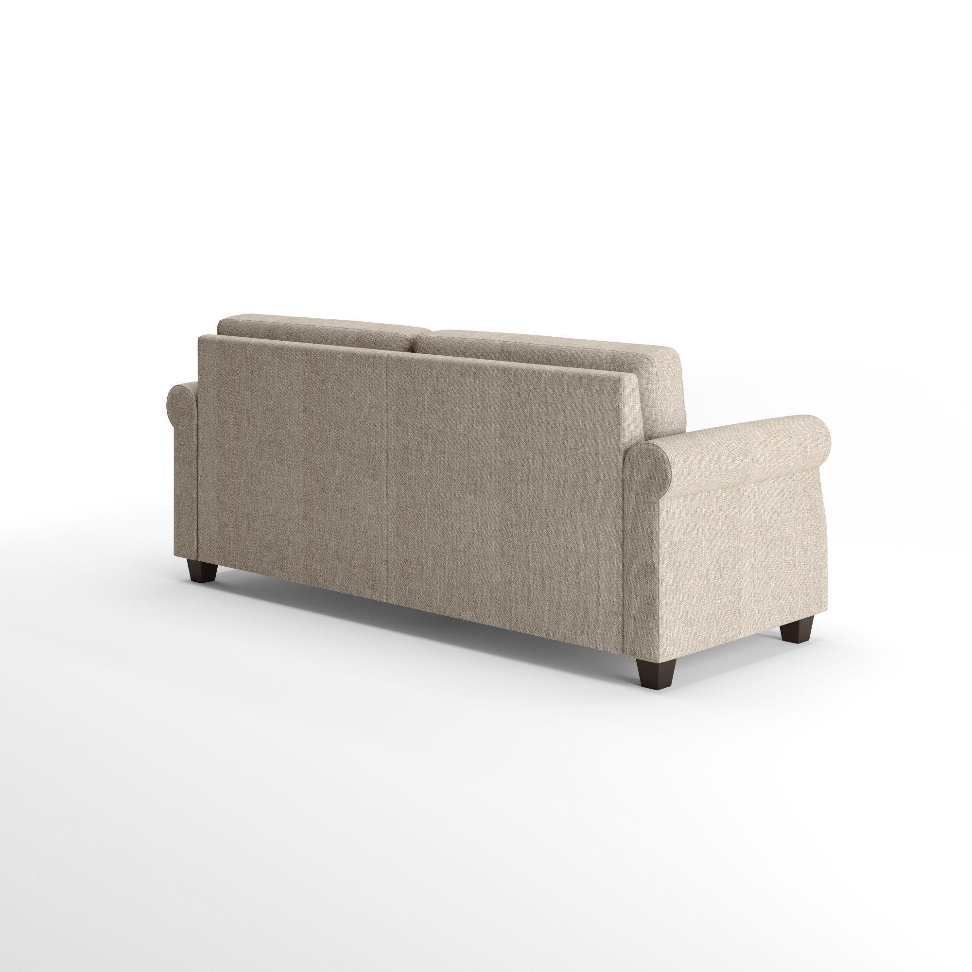 Sofá Zinus Josh 3 cuerpos Beige-3