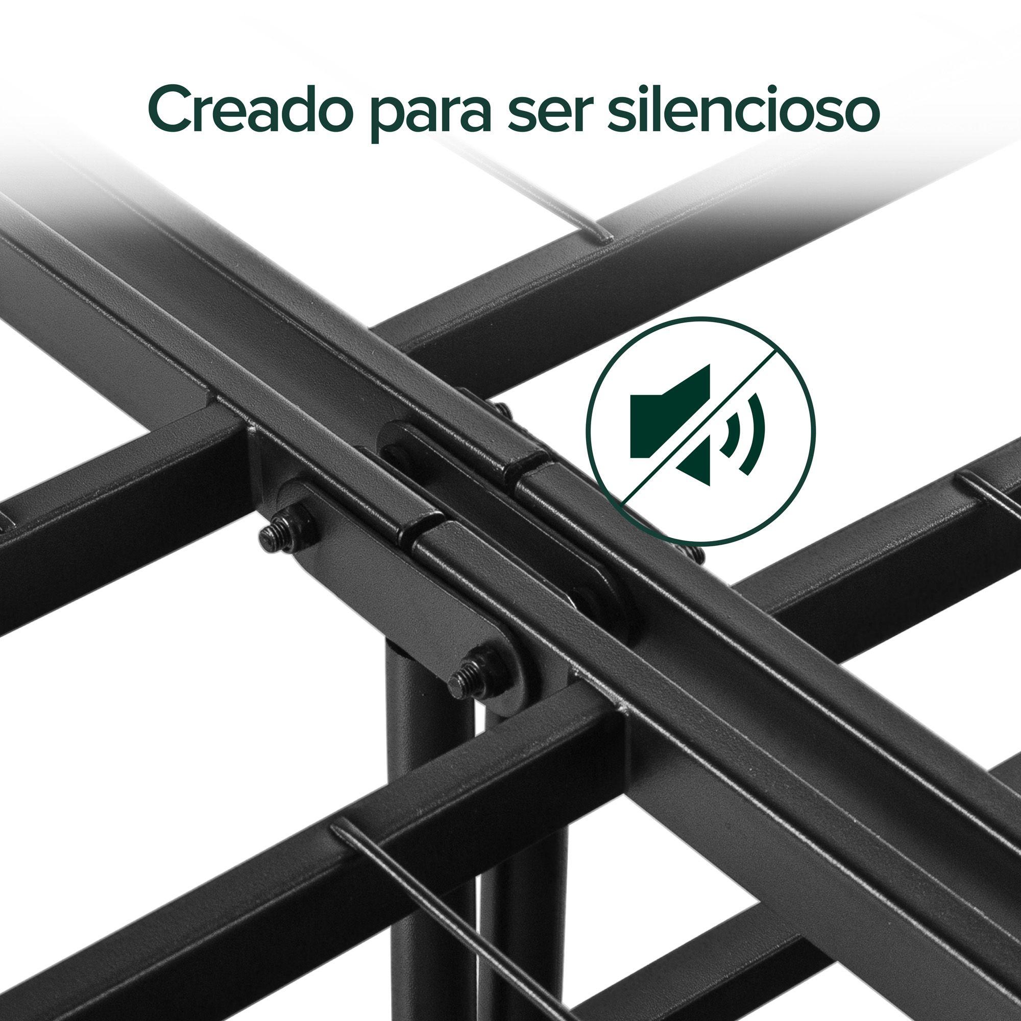 Base de cama SHAWN Zinus 1 plaza 90x190x36cm-8