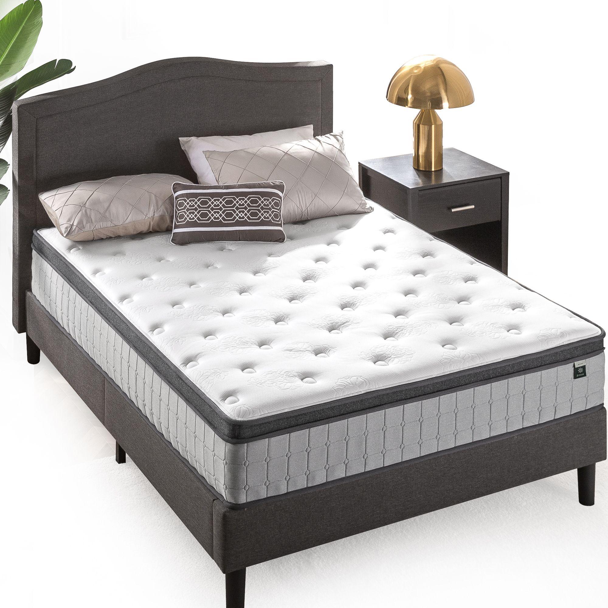 Colchón 2 pEuroTopHíbrido Resortes Pocket Zinus150x190x30-2