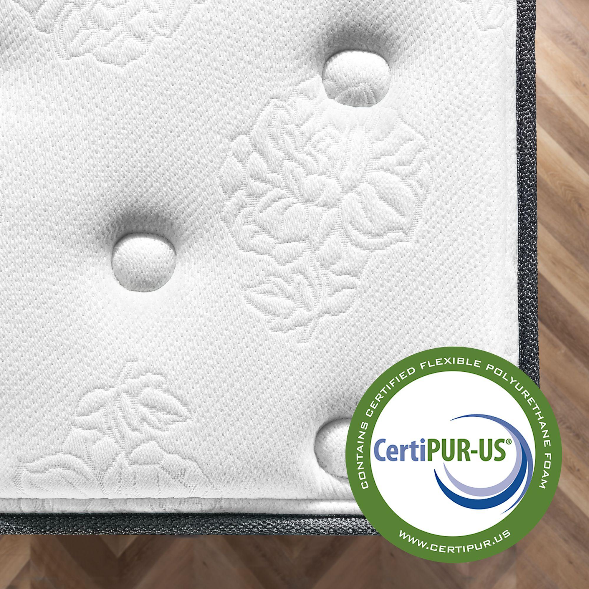 Colchón 2 pEuroTopHíbrido Resortes Pocket Zinus150x190x30-4