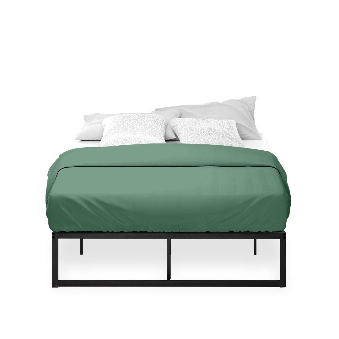Cama Abel Zinus Colchón Espuma 2 Plazas Long 25cms-0