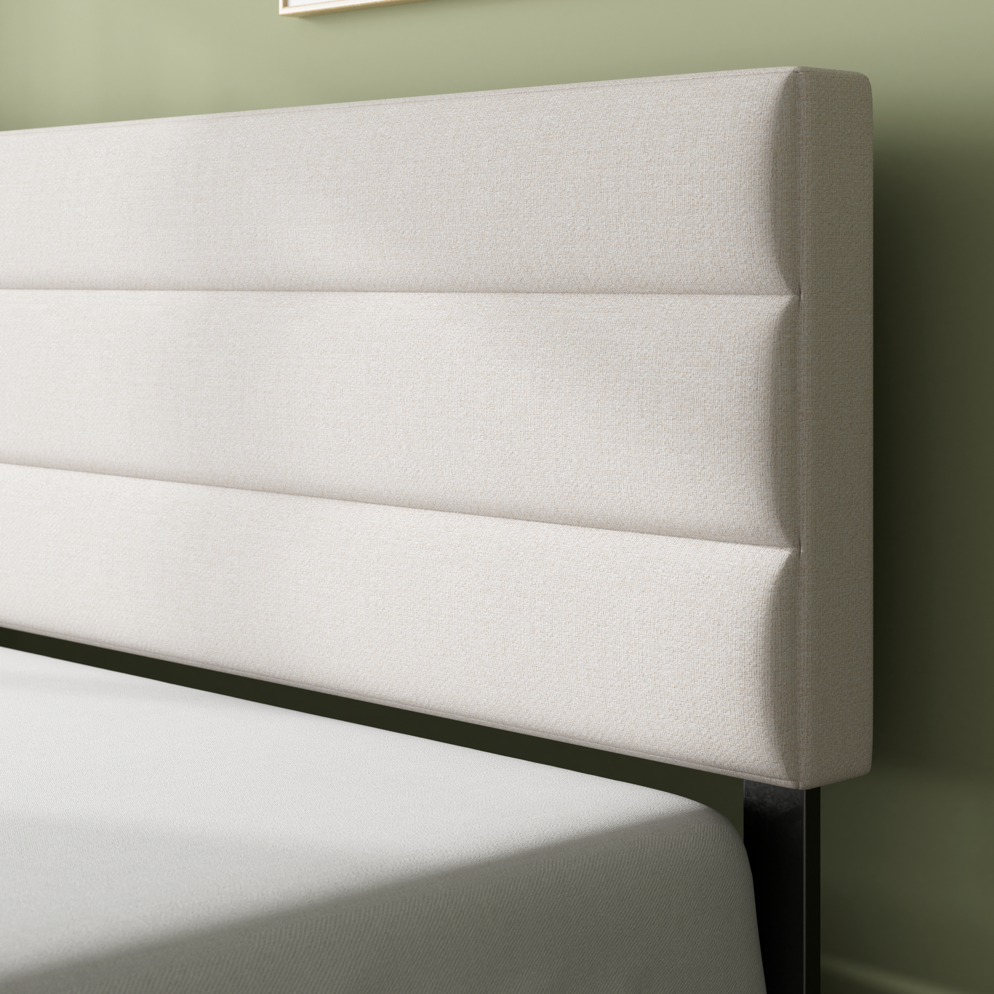 Base de Cama Premium Zinus  2P 150x190x30cm Piper  Respaldo-4
