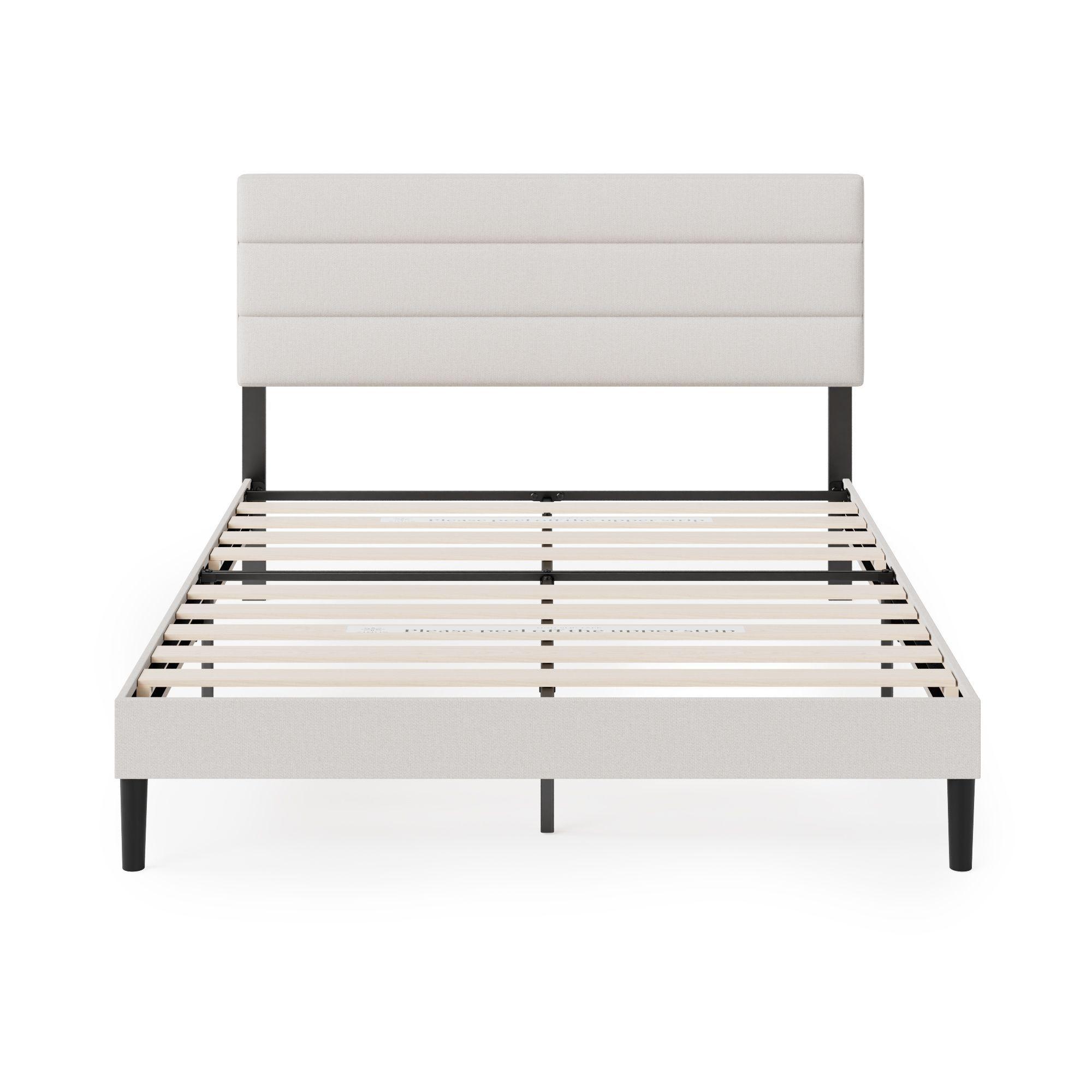 Base de Cama Premium Zinus  2P 150x190x30cm Piper  Respaldo-0