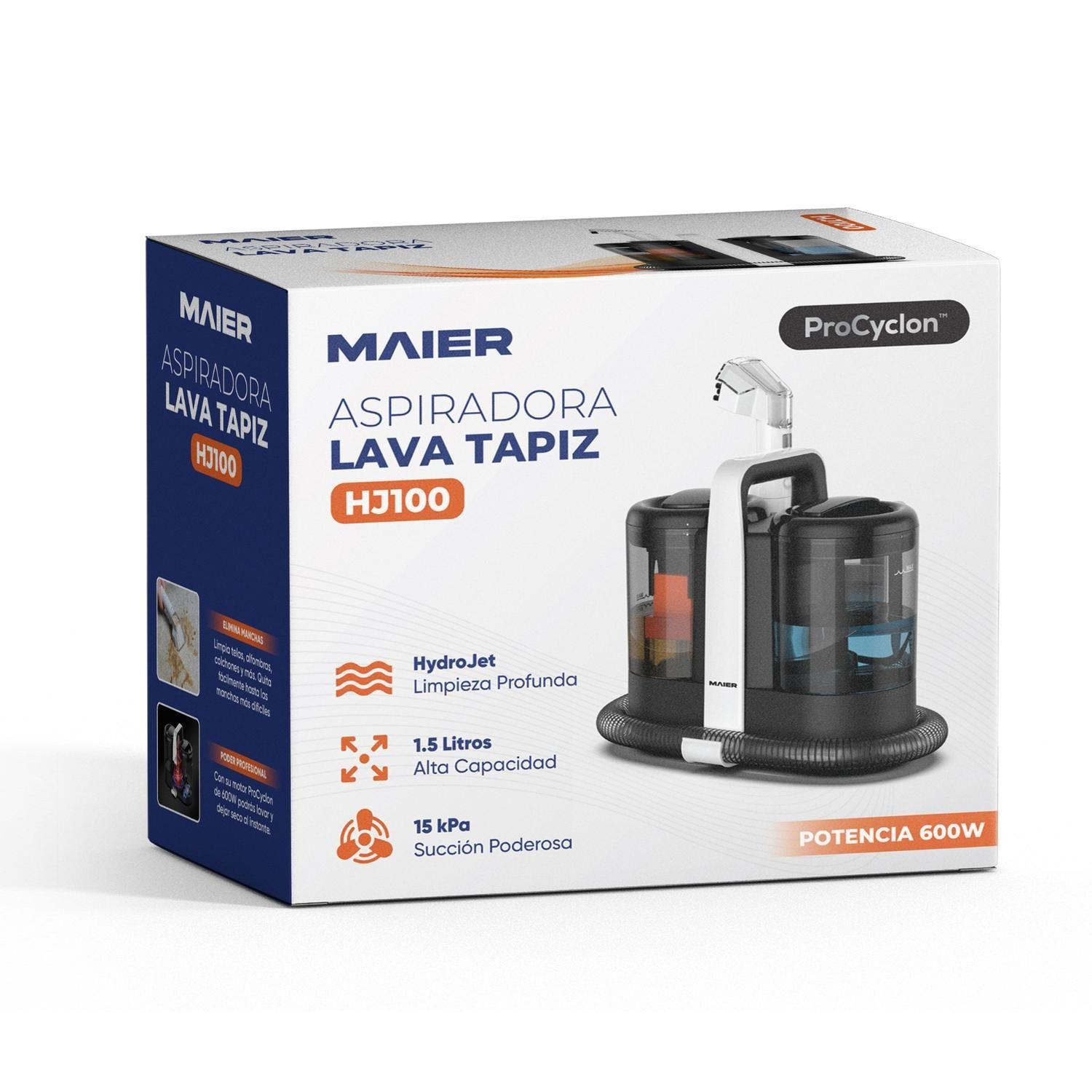 Aspiradora Lava Tapiz Alfombras Maier HJ100-4