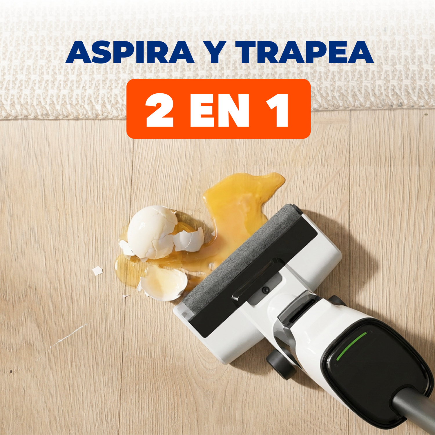 Aspiradora Trapeadora Inalámbrica Maier MX100 Seco Y Húmedo-6