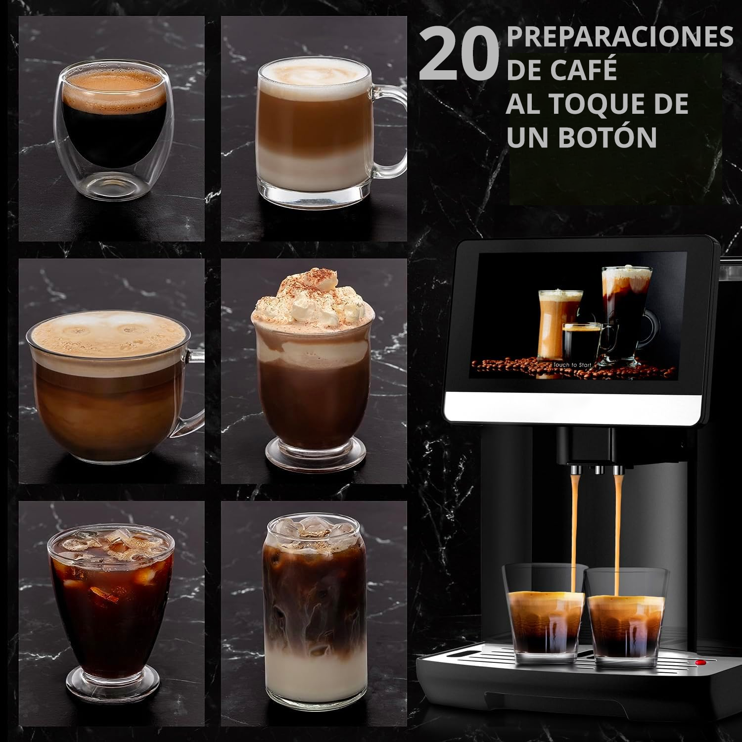 Cafetera Superautomatica Pro Hogar Oficina Maier Barista-4