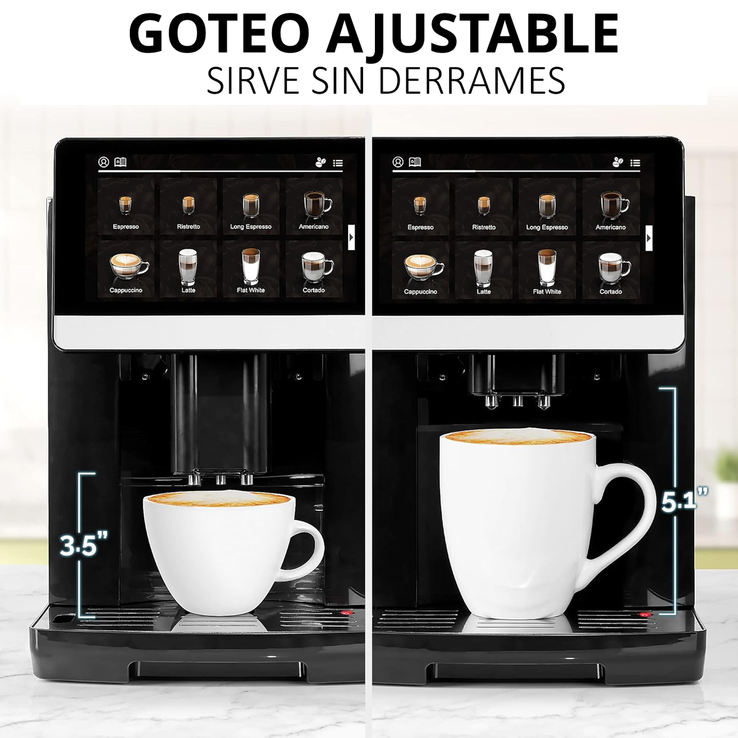 Cafetera Superautomatica Pro Hogar Oficina Maier Barista-6