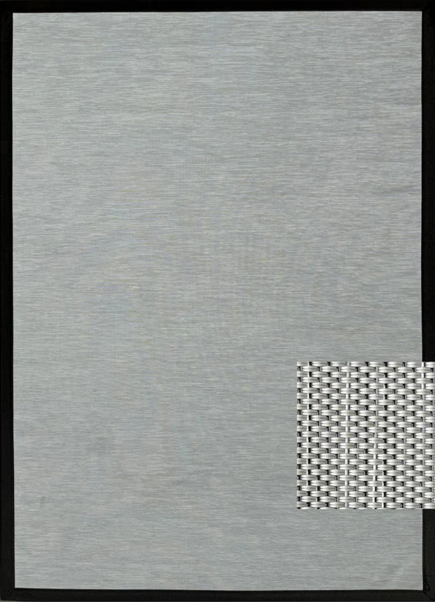 Alfombra Vinìlica Lavable Oslo borde negro 200x300-3