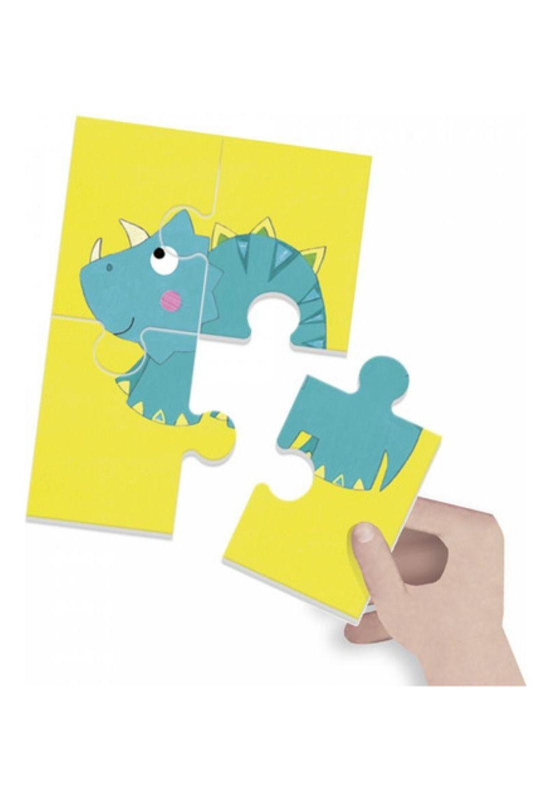 Headu Puzzle 32 Piezas Dinosaurios 8+1-2