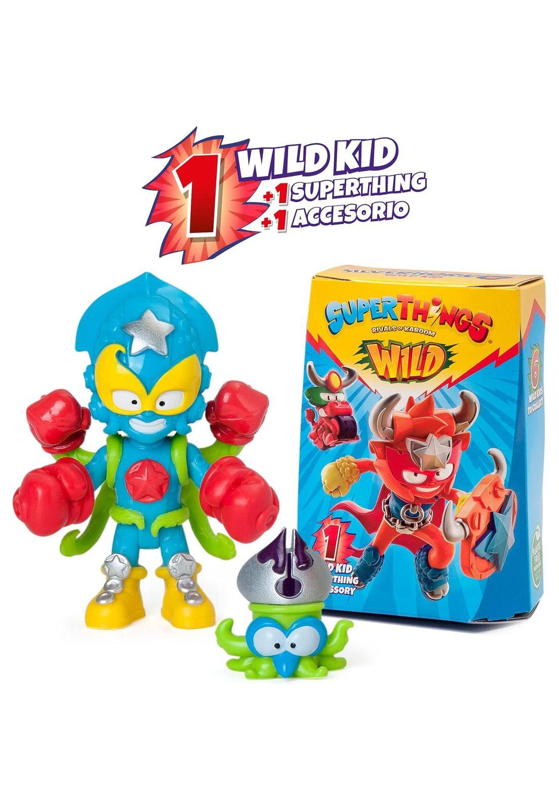 Superzings Pack 6 Wild Kids Poderes Animales+ 6 Superthings Lucky