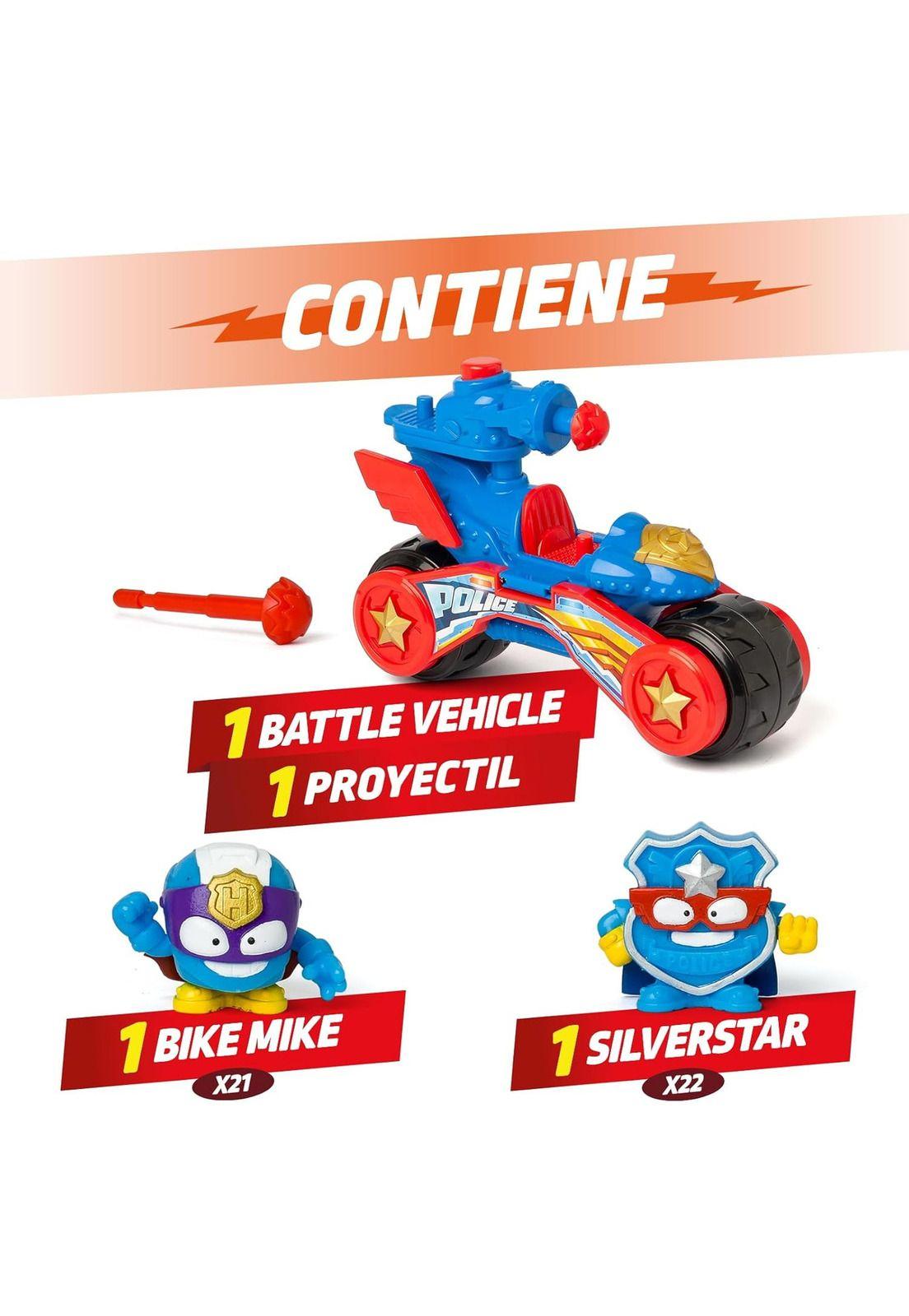 Superzings Vehiculo De Combate Policia Kazoom Power-2