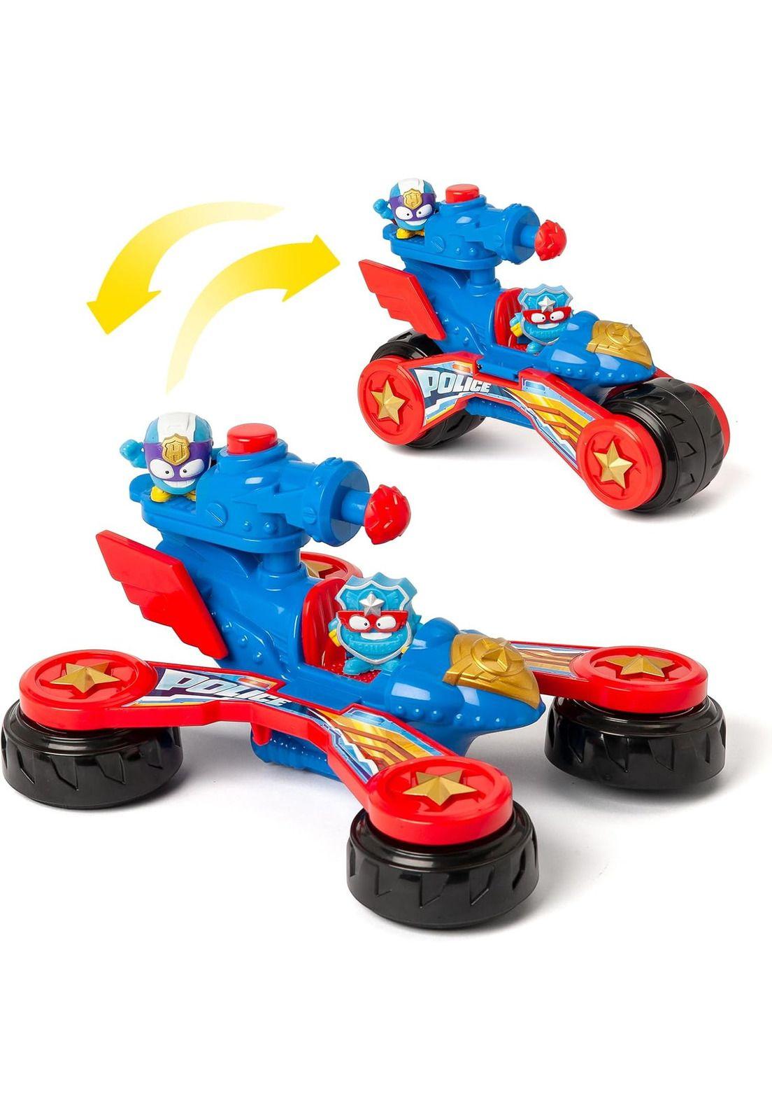 Superzings Vehiculo De Combate Policia Kazoom Power-4