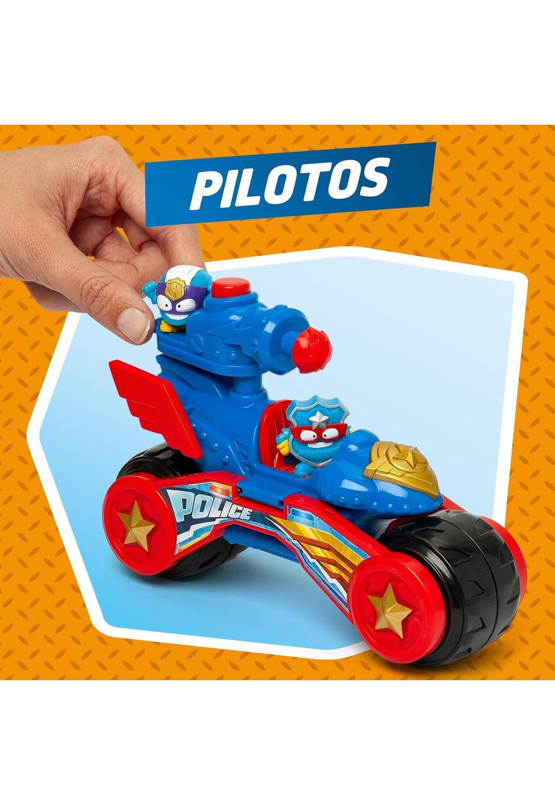 Superzings Vehiculo De Combate Policia Kazoom Power-5