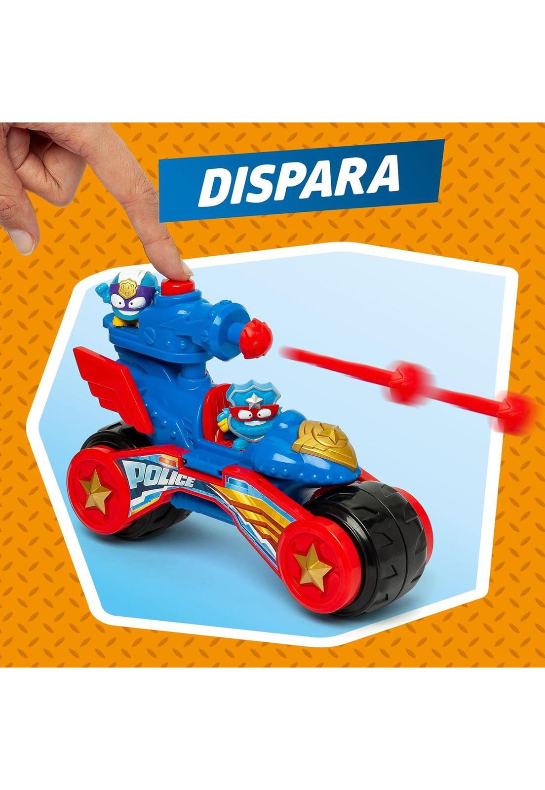 Superzings Vehiculo De Combate Policia Kazoom Power-7
