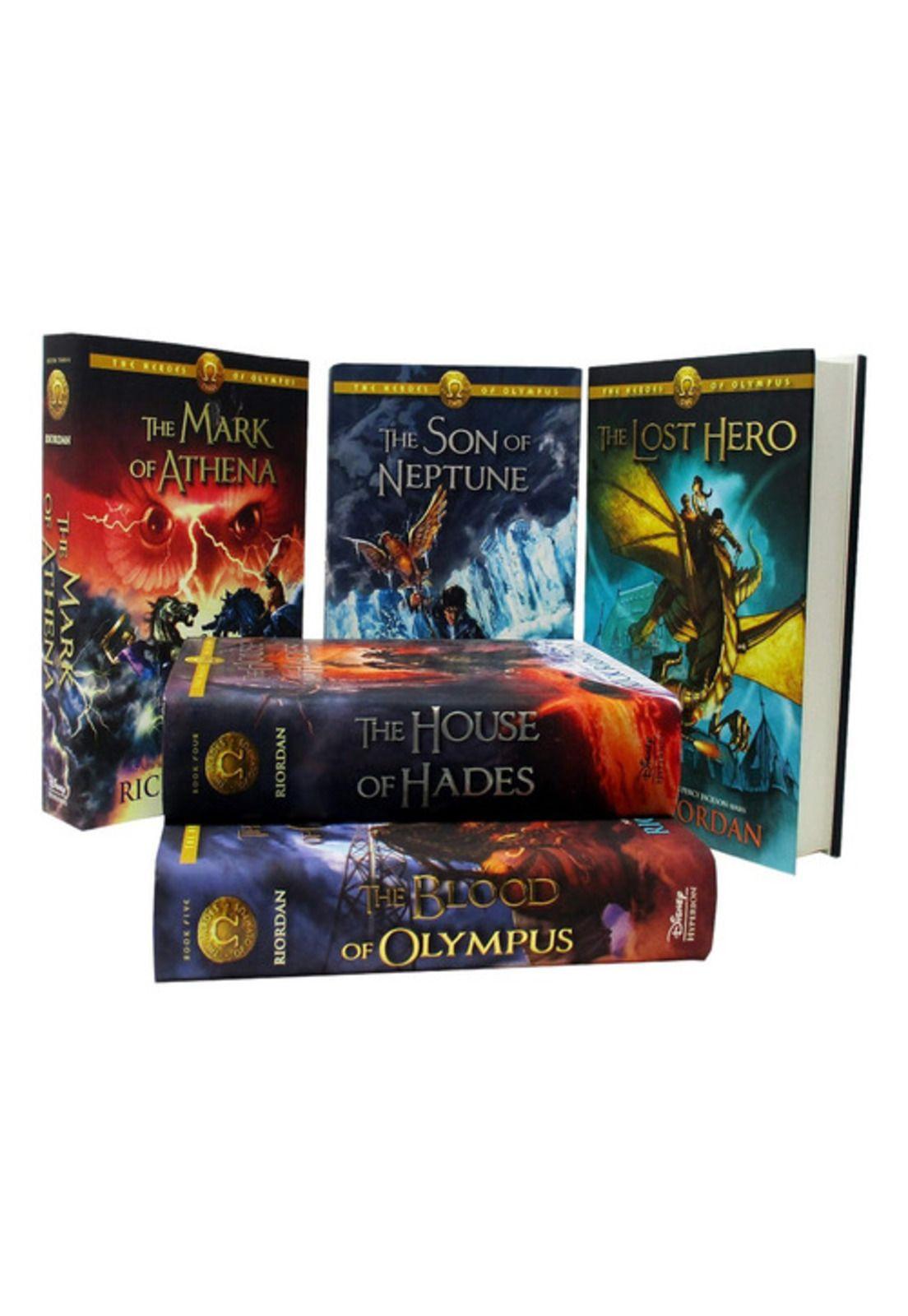 Libro Inglés Heroes of Olympus Box Set 5 BooksHardcover-2