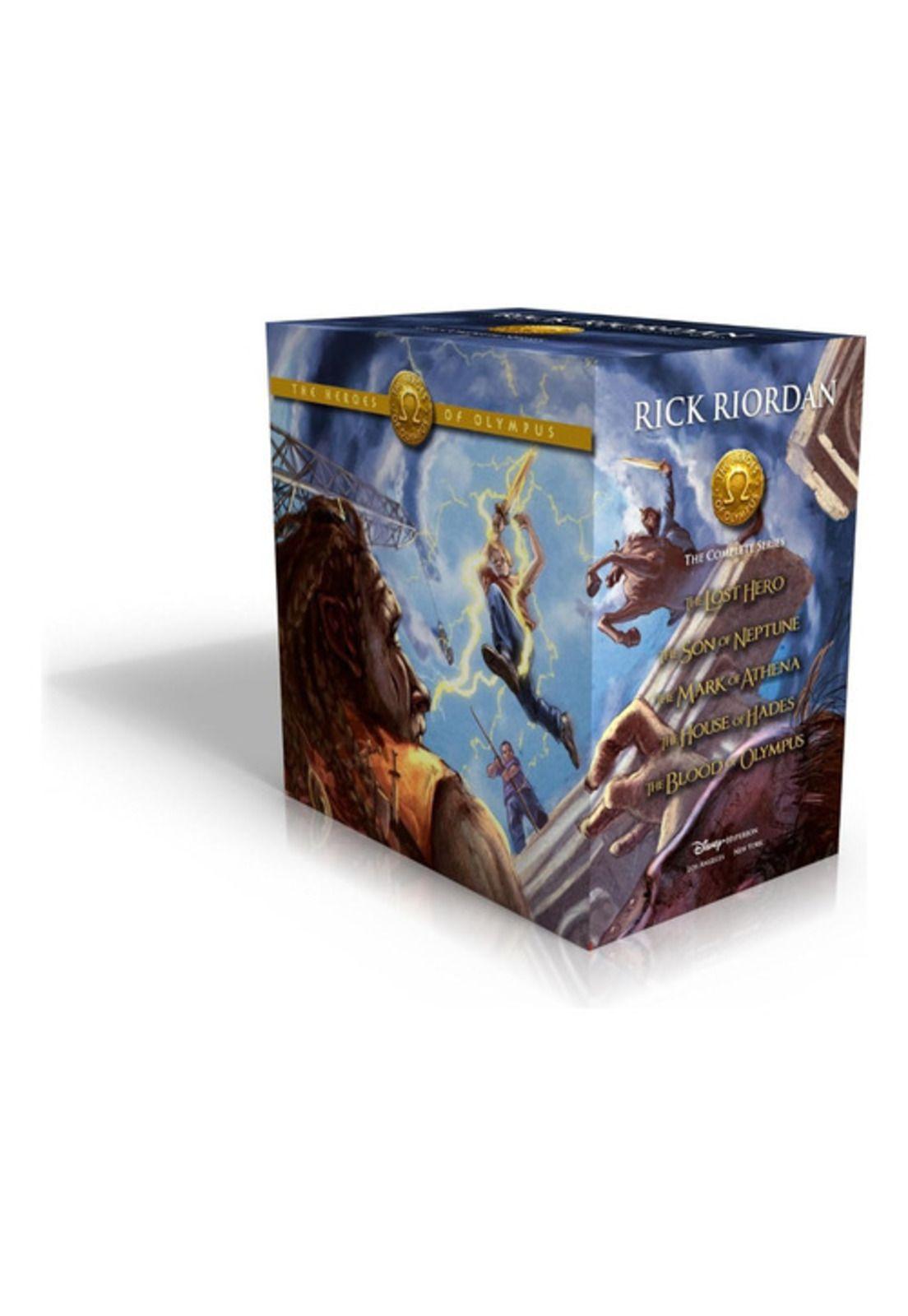 Libro Inglés Heroes of Olympus Box Set 5 BooksHardcover-3