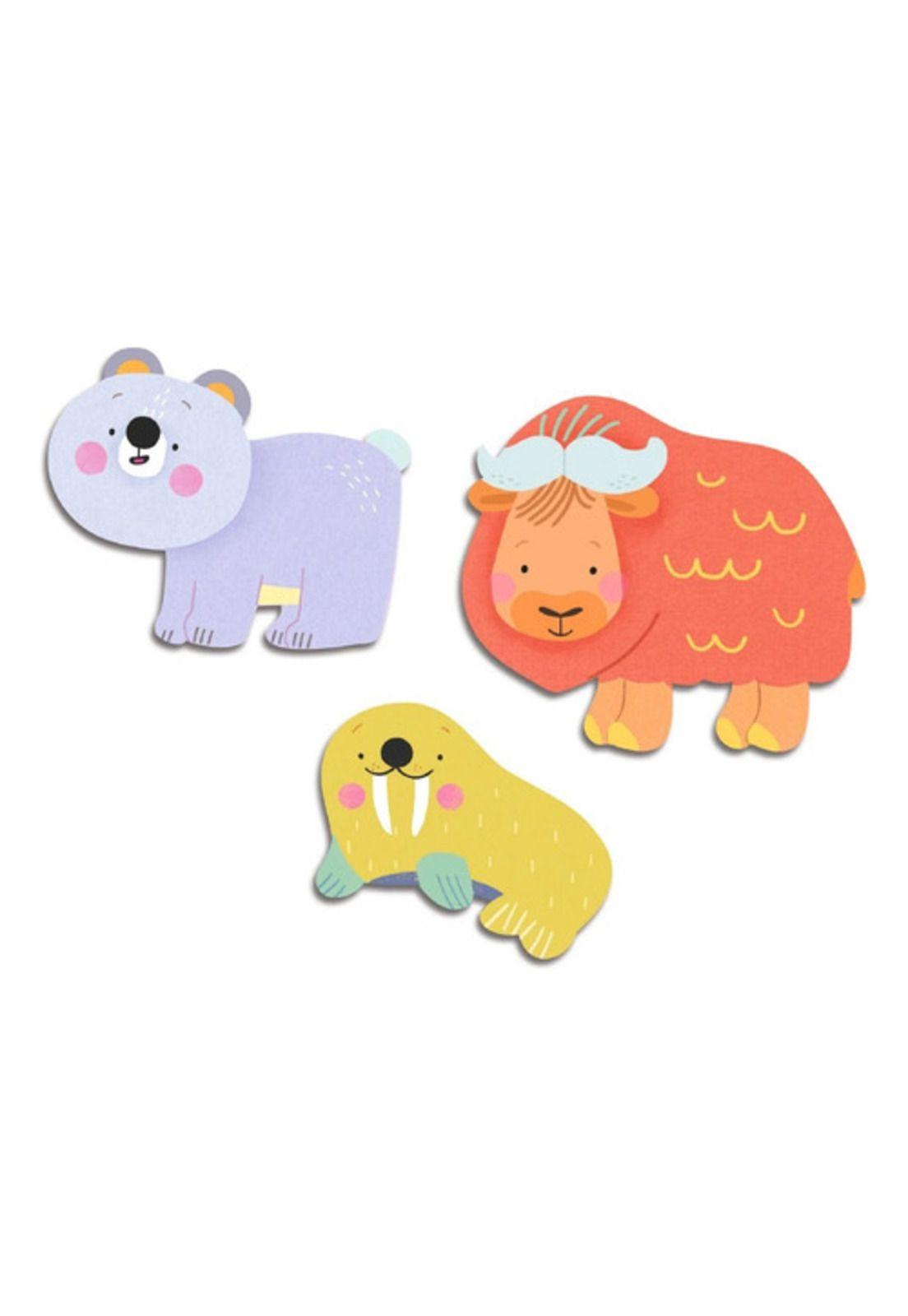 Djeco Stickers Animales Del Campo De Hielo-1