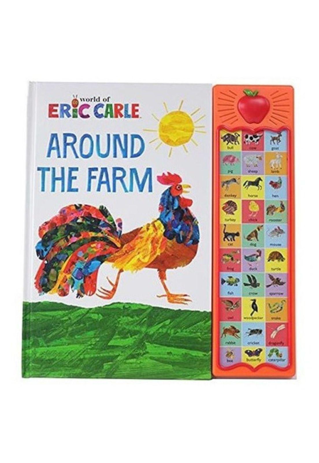 Libro Inglés Eric Carle Around the Farm Sonidos Hardcover-0