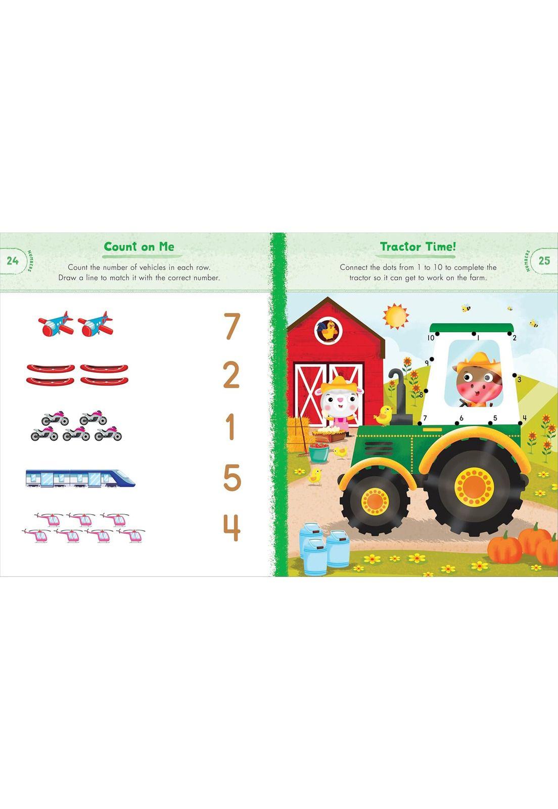 Libro Inglés Preschool Activity Book Vehículos Paperback-6