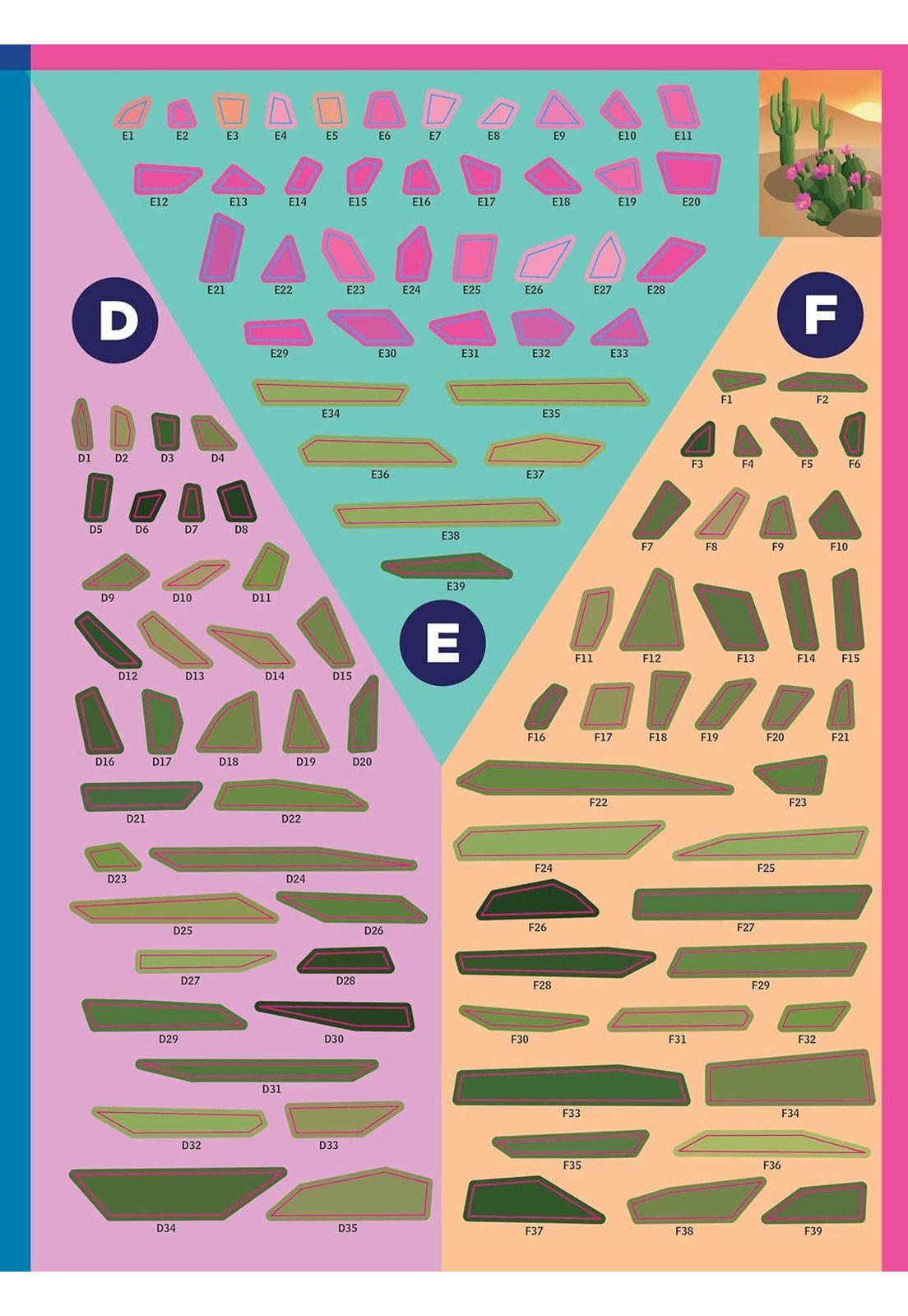 Paint by Stickers / Pinta Con Stickers: Flores Y Plantas-3
