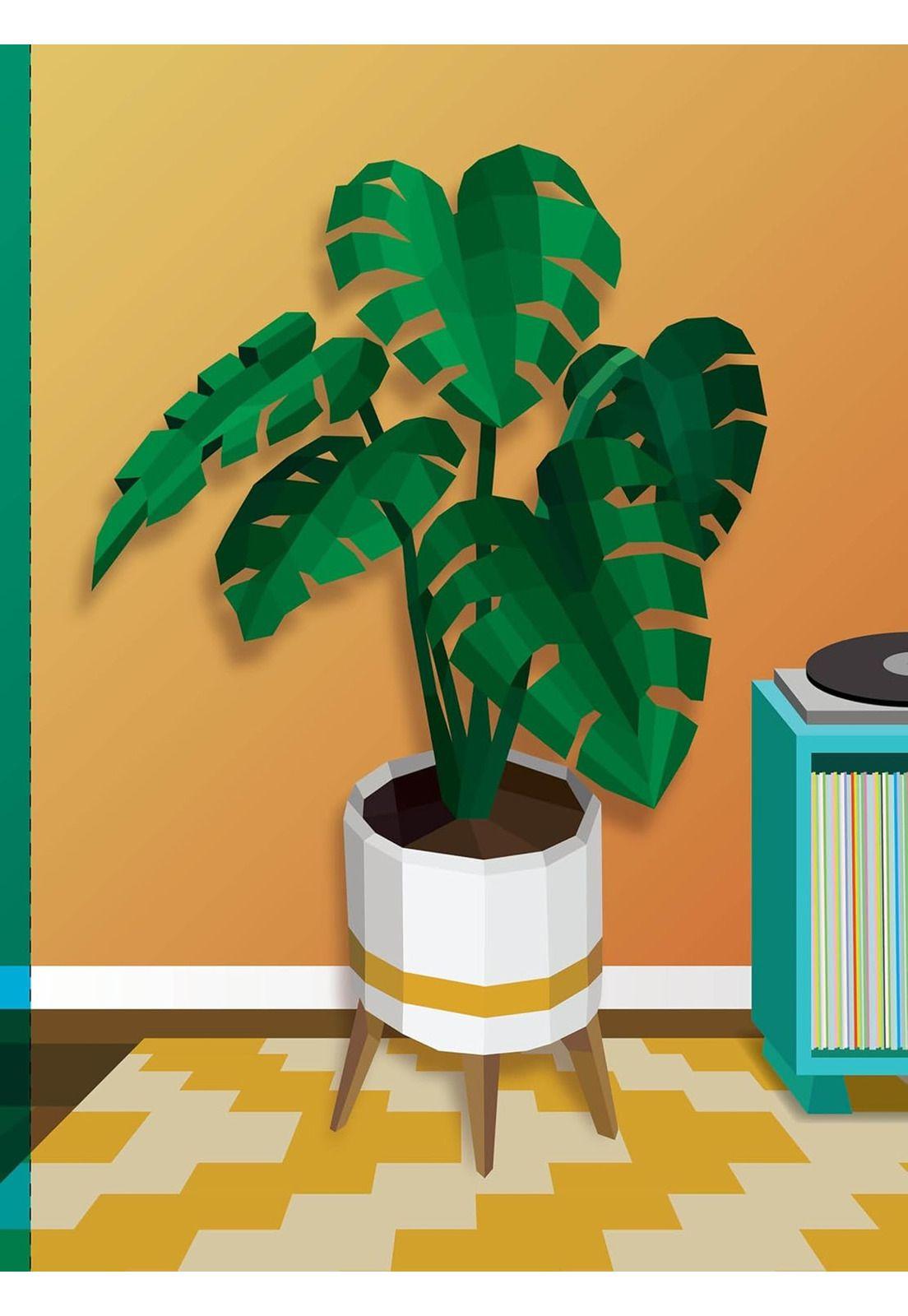 Paint by Stickers / Pinta Con Stickers: Flores Y Plantas-5
