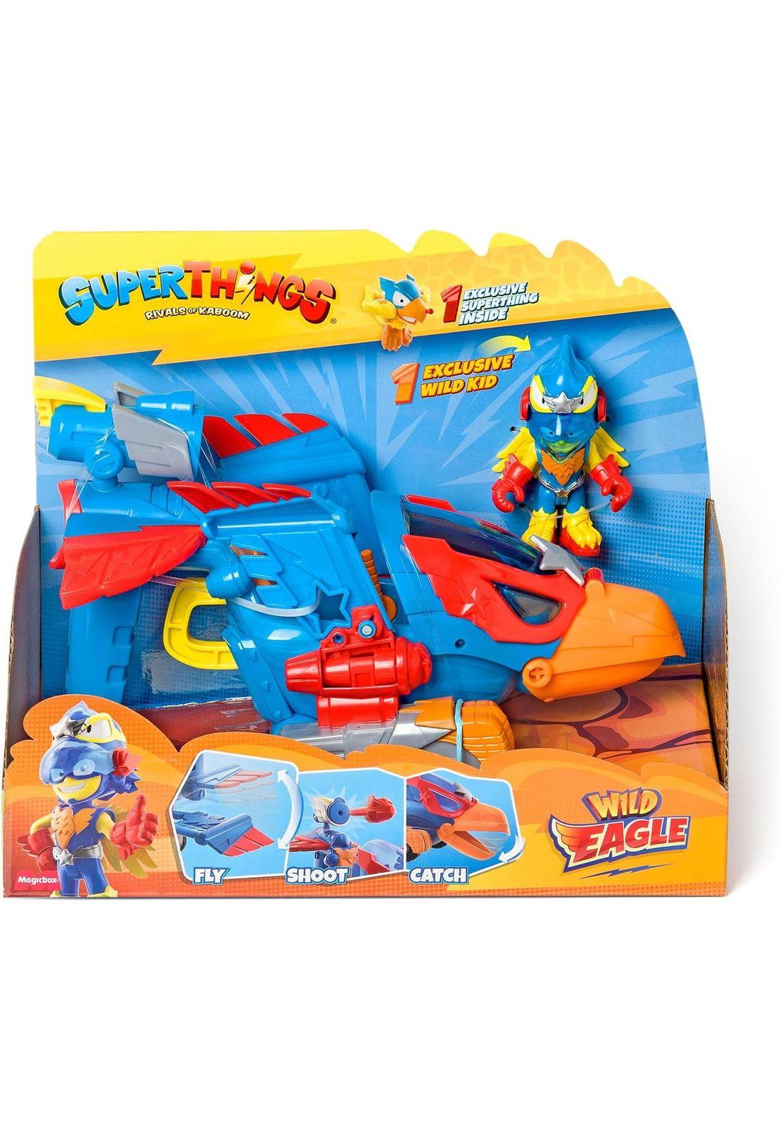 Superzings Wild Eagle Avion Aguila Figuras Exclusivas-1