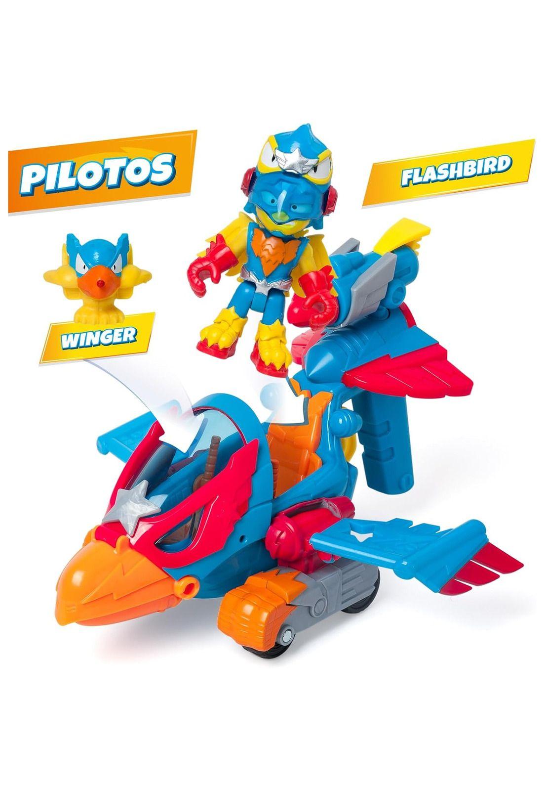 Superzings Wild Eagle Avion Aguila Figuras Exclusivas-3