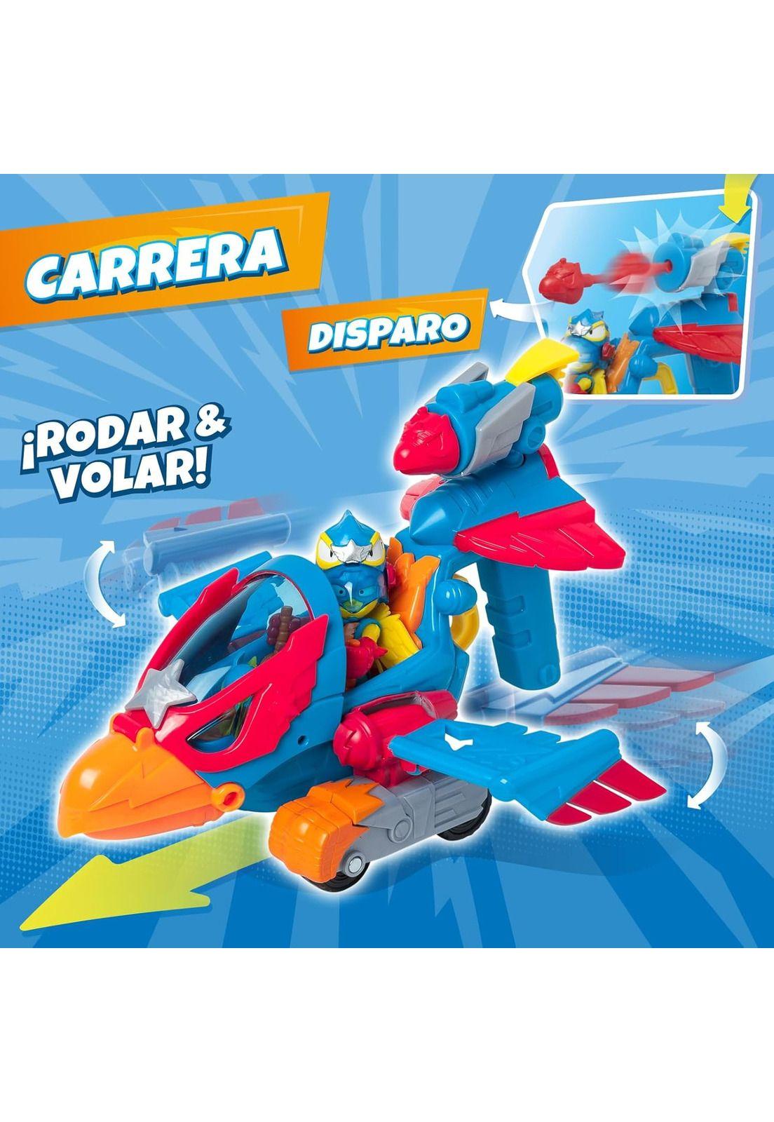 Superzings Wild Eagle Avion Aguila Figuras Exclusivas-5