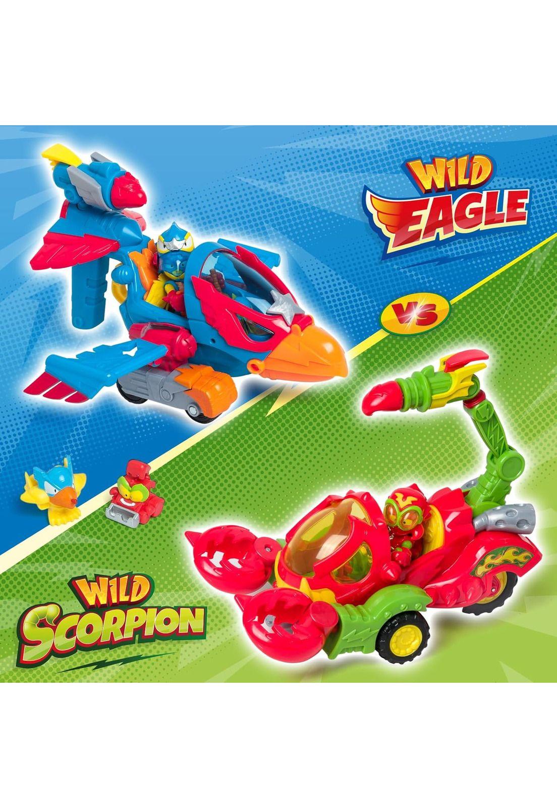 Superzings Wild Eagle Avion Aguila Figuras Exclusivas-8