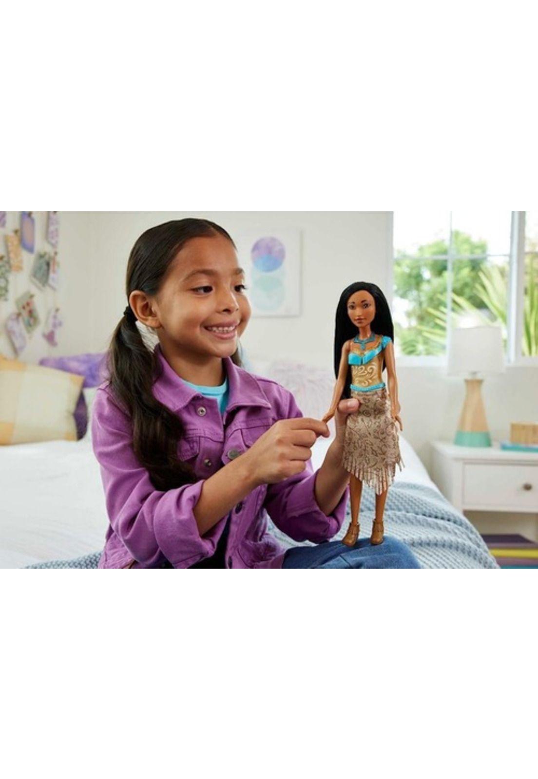 Disney Princesa Pocahontas Falda Con Brillos Muñeca-2