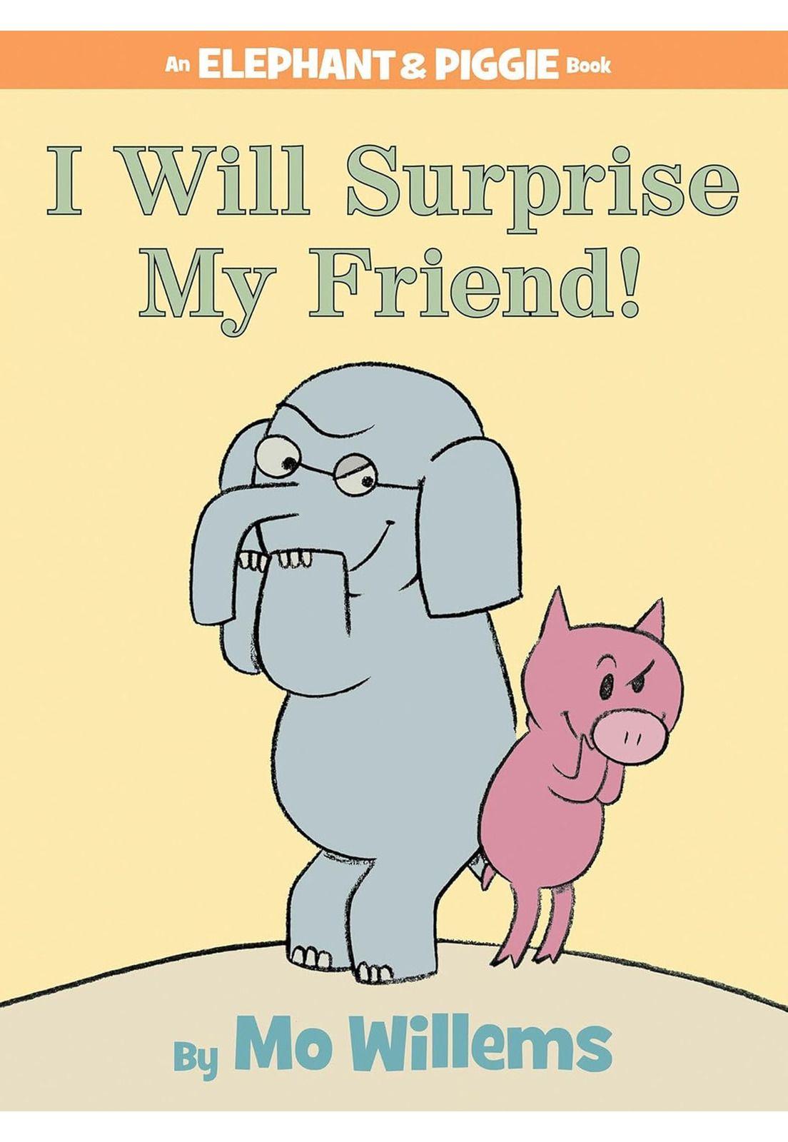 Libro Inglés Elephant & Piggie Surprise My Friend Hardcover-3