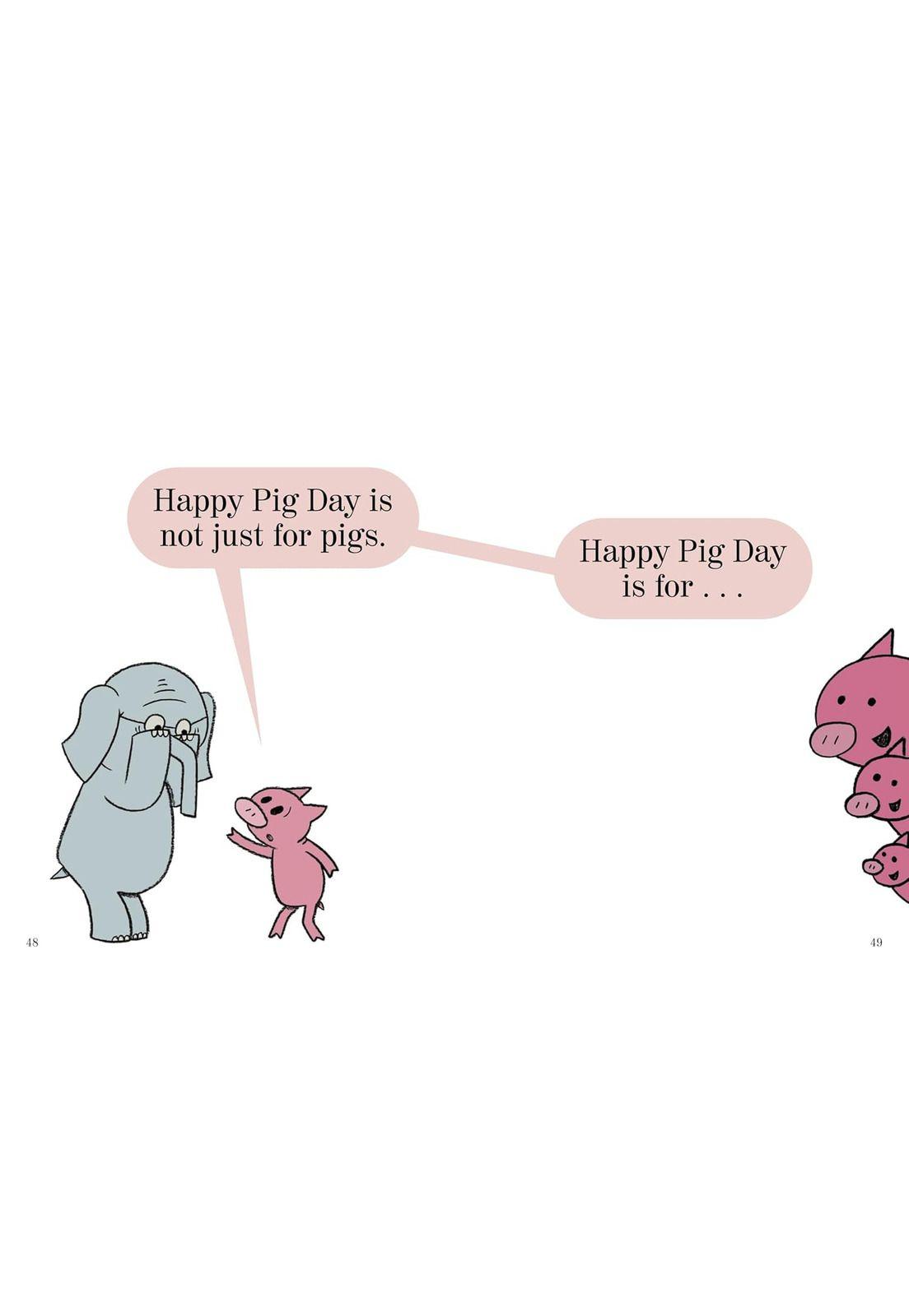 Libro Inglés Elephant & Piggie Happy Pig Day Hardcover-2