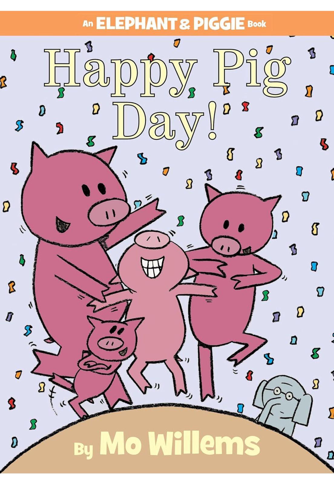 Libro Inglés Elephant & Piggie Happy Pig Day Hardcover-3