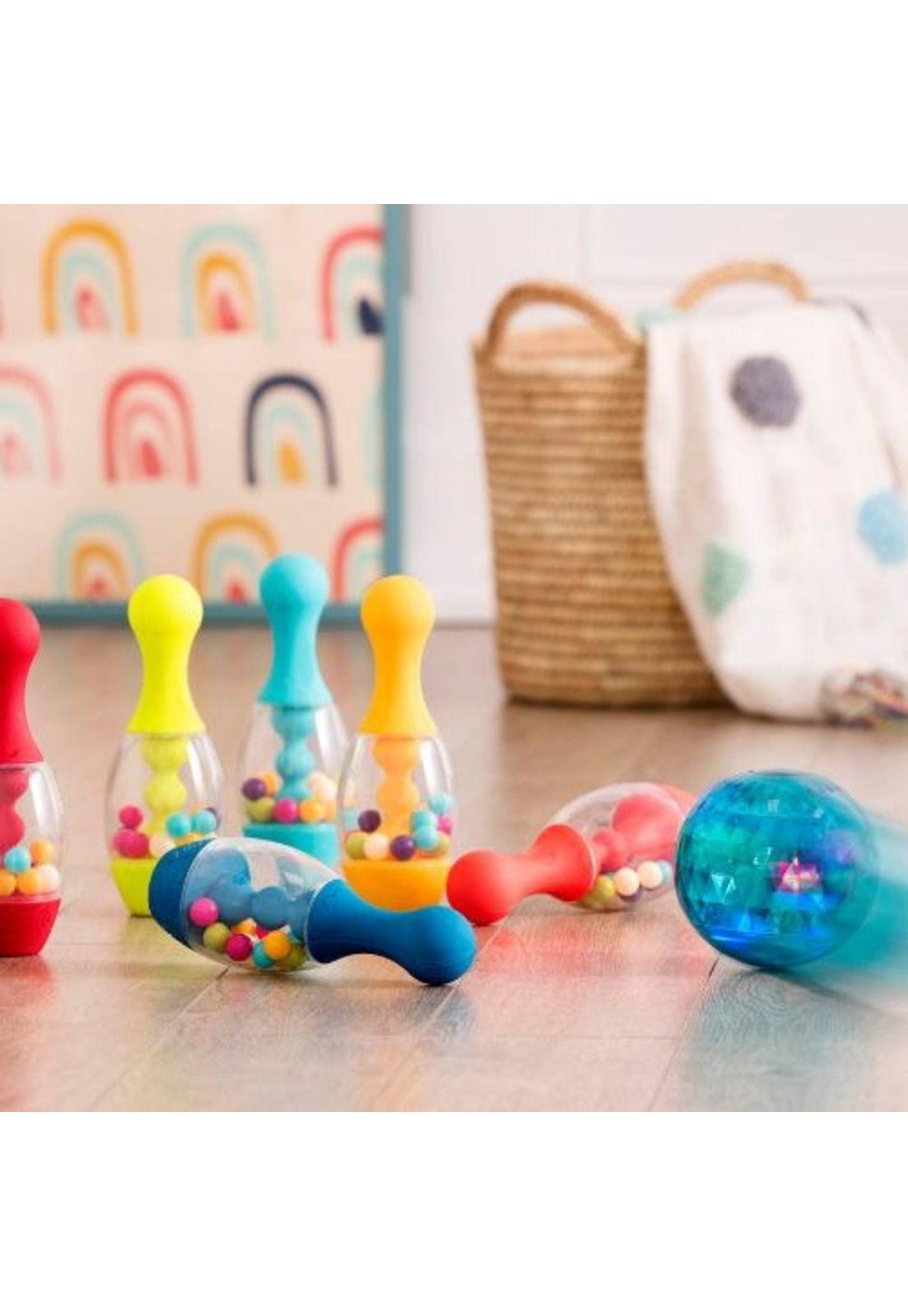 Battat Set De Bowling Luminoso Multicolor-2