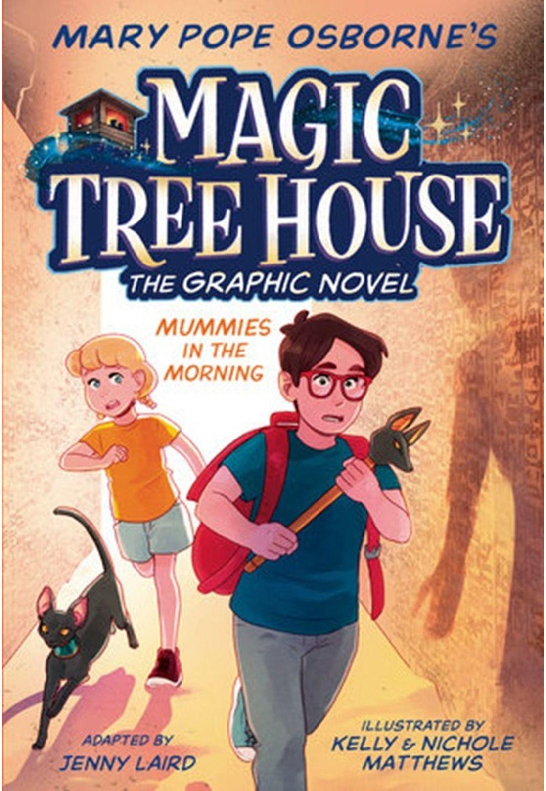 Libro Inglés Magic Tree House Graphic Mummies Morning-1