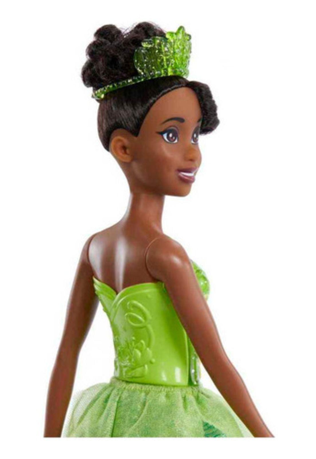 Disney Princesa Tiana Falda Con Brillos Muñeca-4