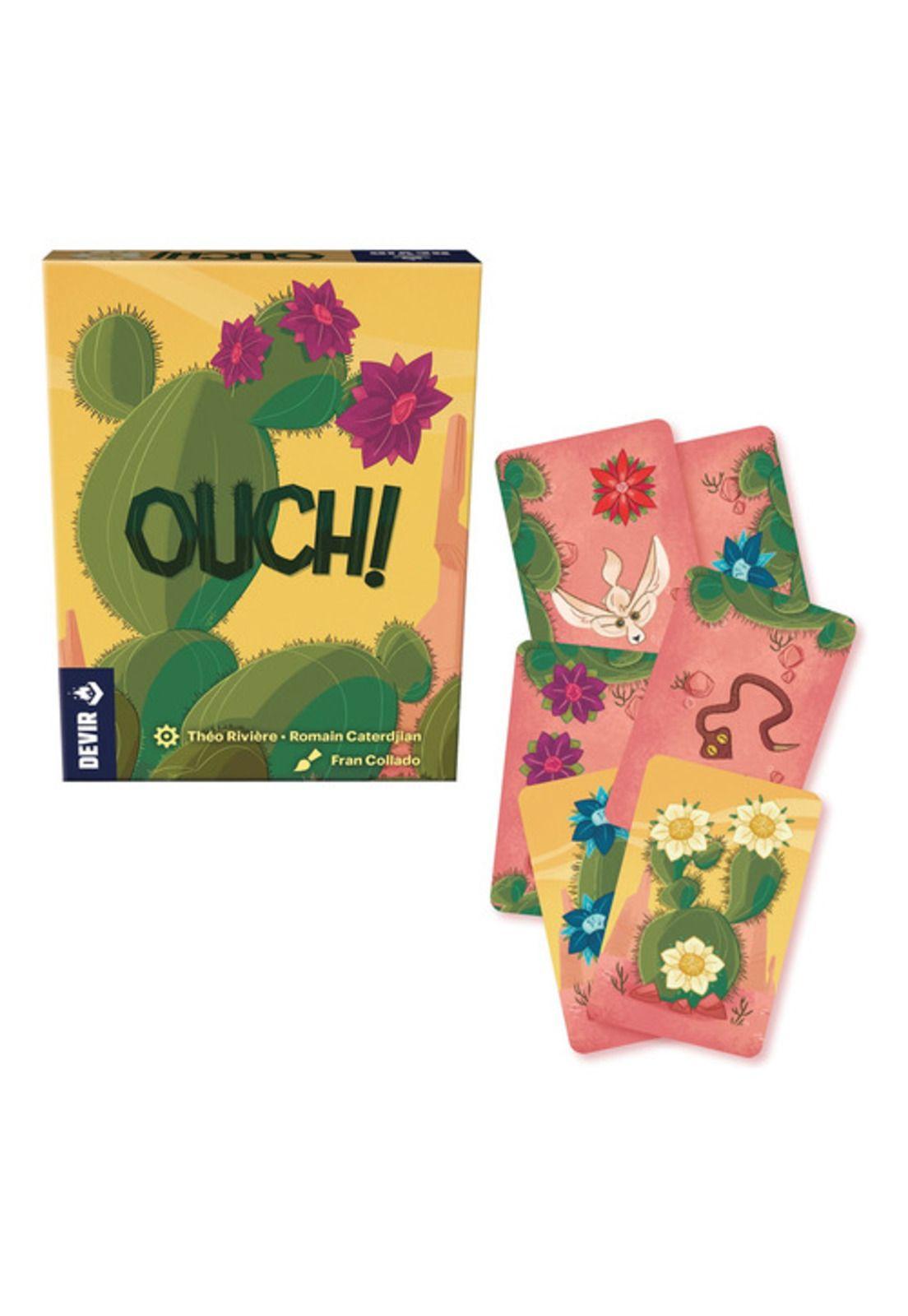 Juego Mesa Ouch Cactus Cartas Devir-1