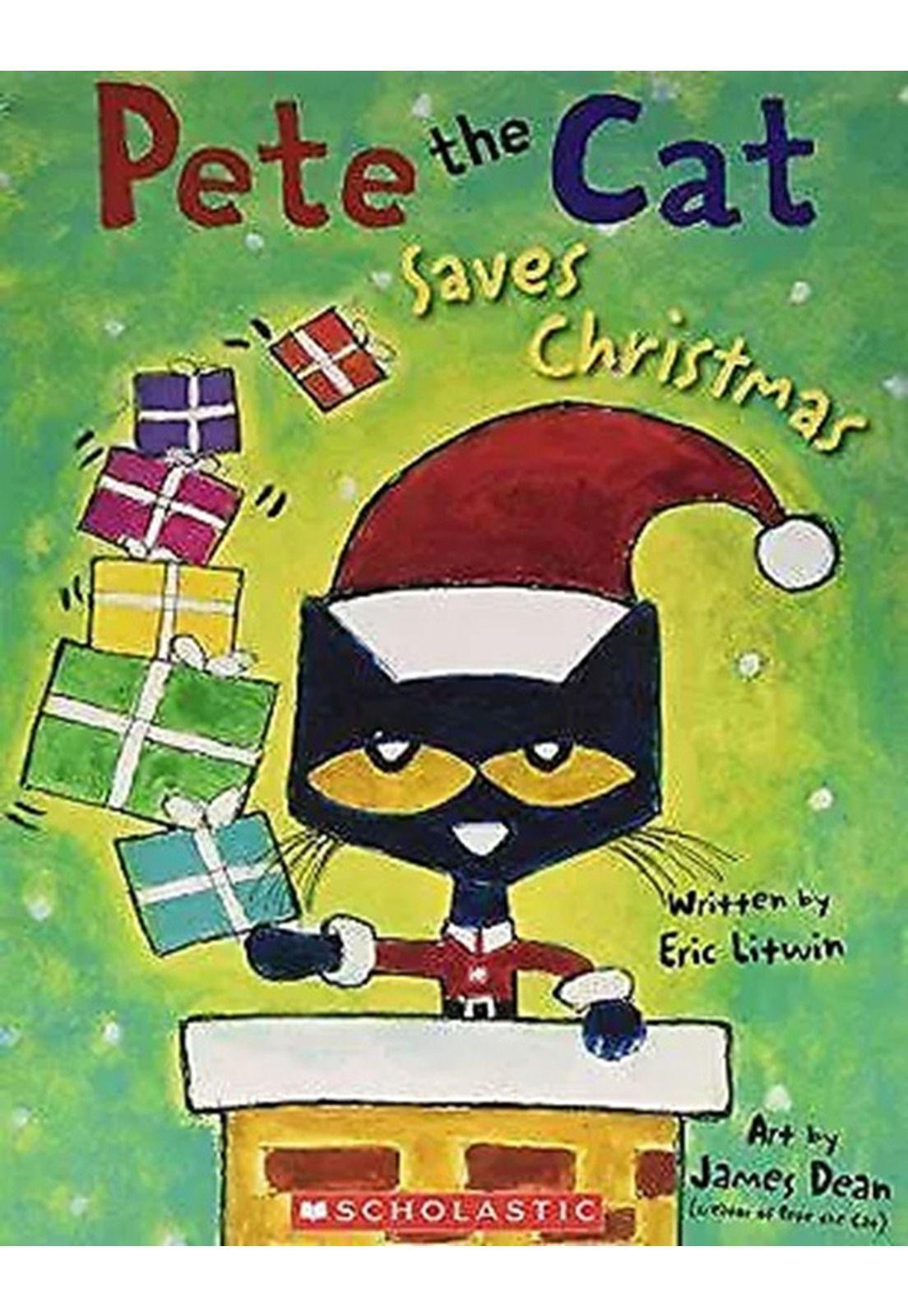 Libro Inglés Pete the Cat Saves Christmas Paperback-0