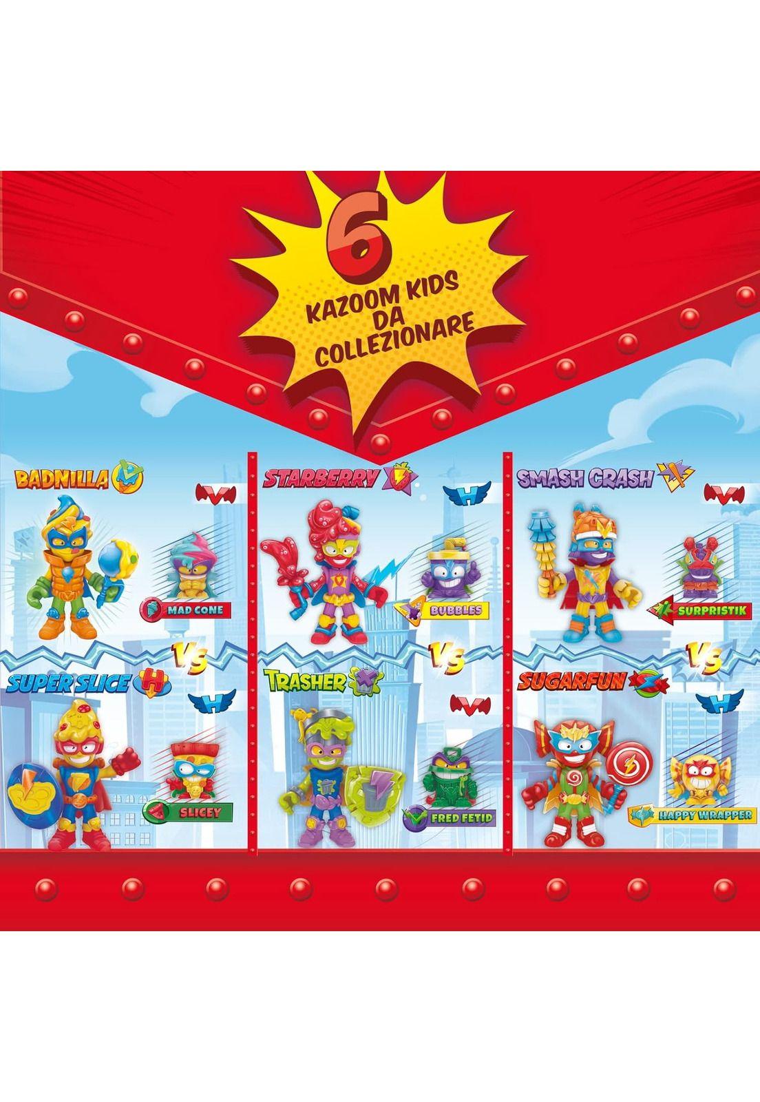 Superzings Kazoom Kids Pack 6 Kazoom Kids + 6 Superzings-4