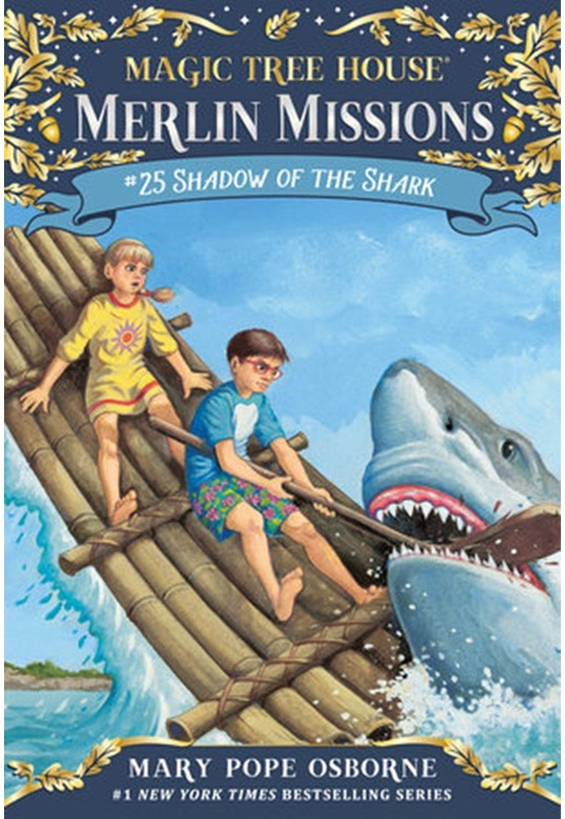 Libro Inglés Merlin Missions Shadow of the Shark Paperback-0