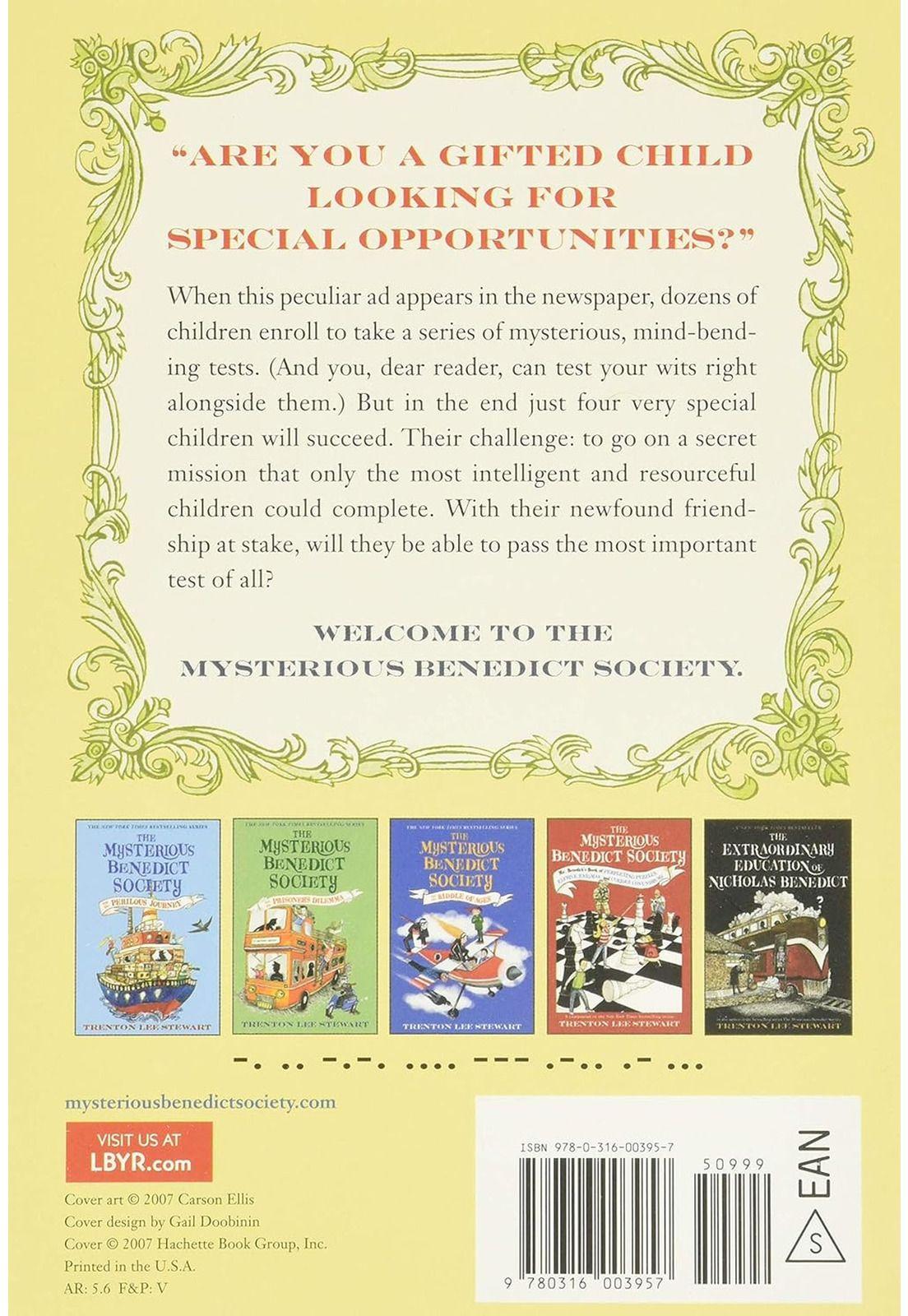 Libro Inglés Mysterious Benedict Society Box Set Paperback-3