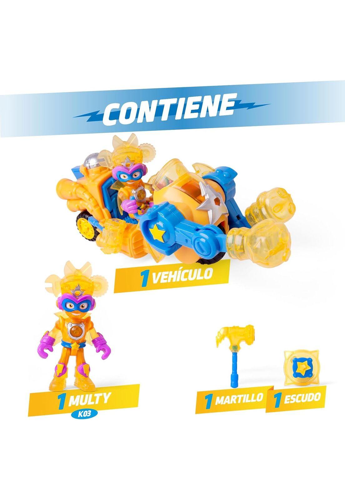 Superzings Kazoom Power -  Vehiculo De Combate Kid Multi-4