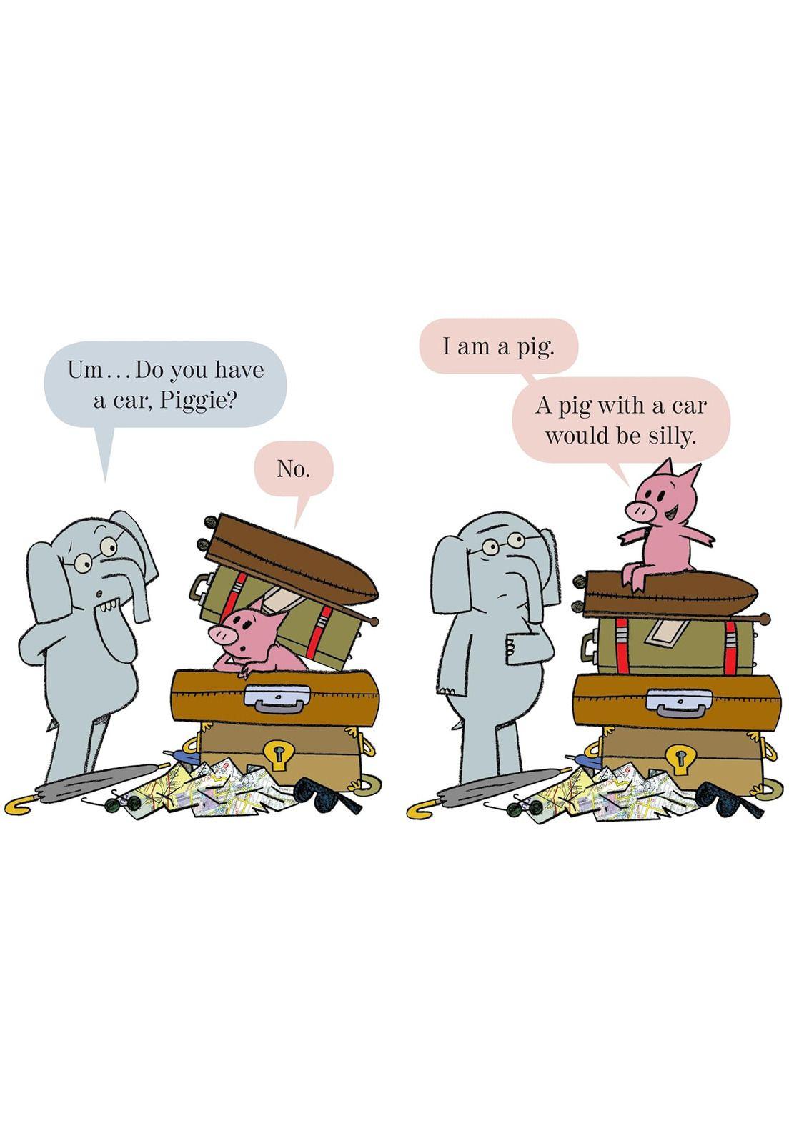 Libro Inglés Elephant & Piggie Go for a Drive Hardcover-1
