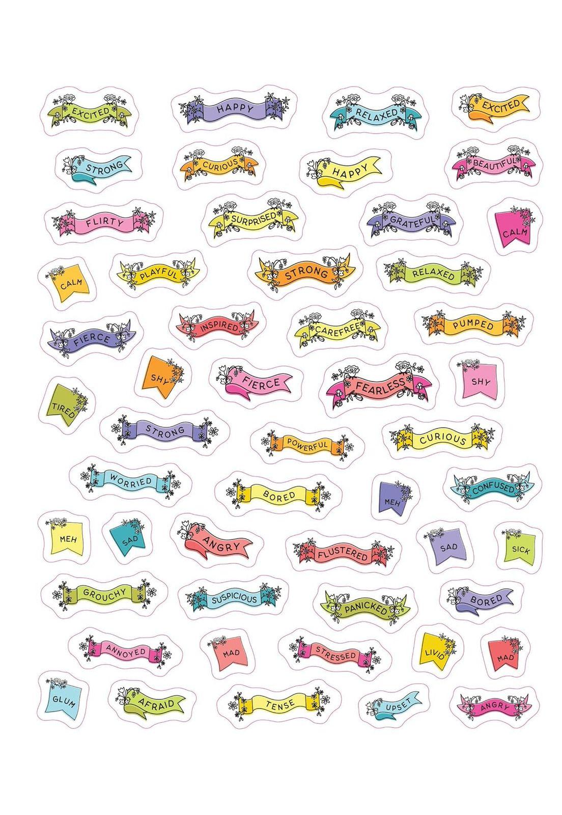 Libro Con Stickers Tantas Emociones en Inglés-4