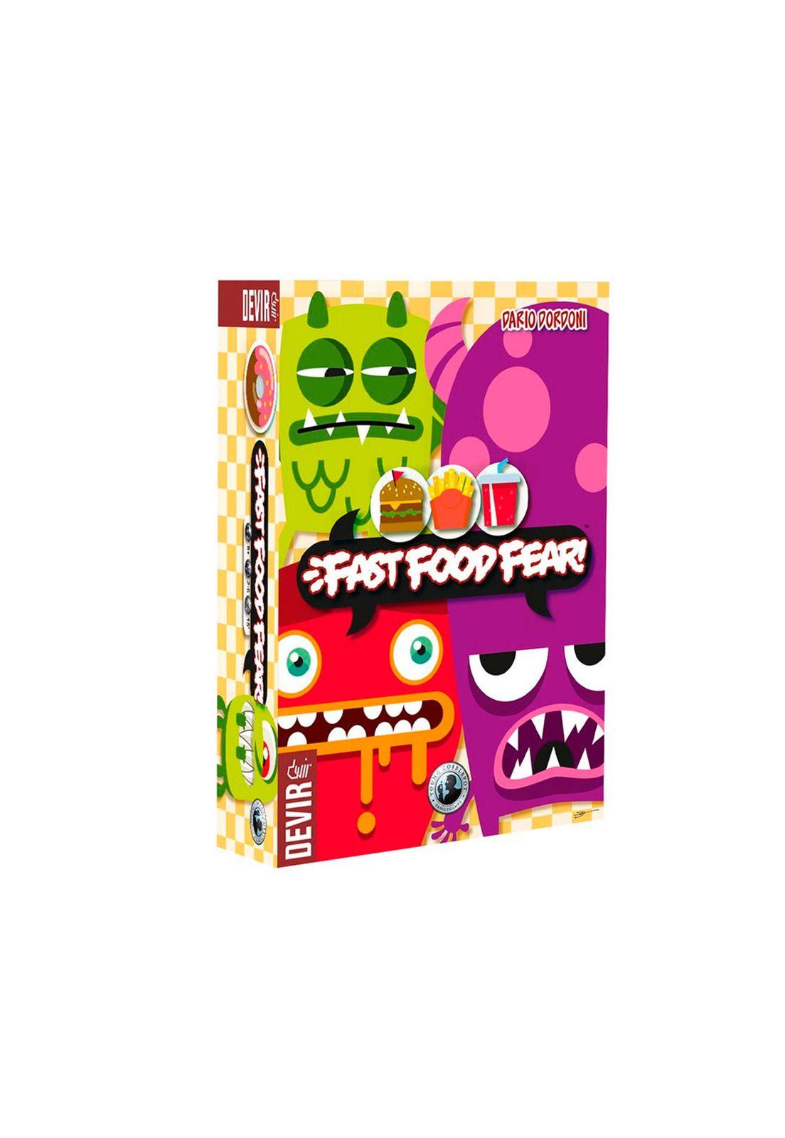 Juego Mesa Fast Food Fear Monstruos Devir-0